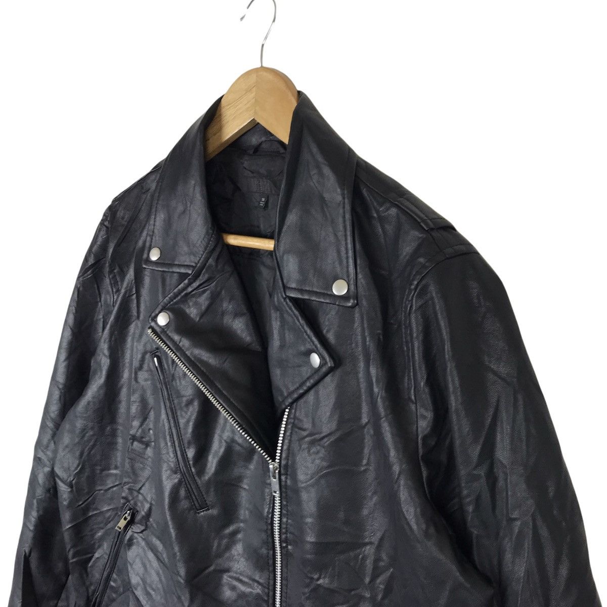 Seditionaries × Uniqlo Uniqlo Seditionaries Punk Zip Up Black Jacket Size US XXL / EU 58 / 5 - 4 Thumbnail