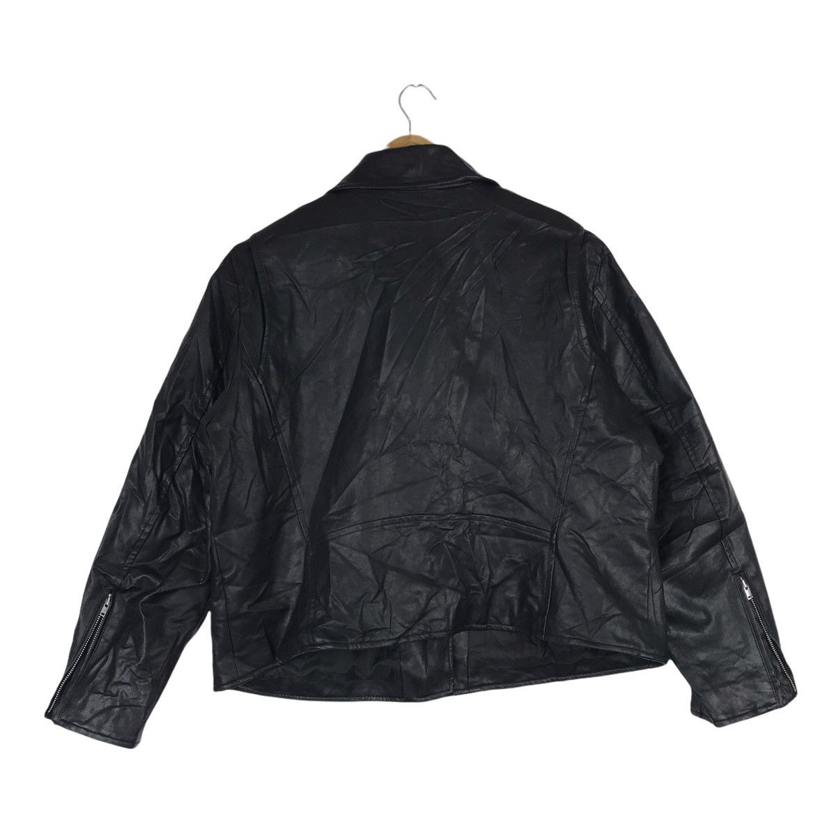 Seditionaries × Uniqlo Uniqlo Seditionaries Punk Zip Up Black Jacket Size US XXL / EU 58 / 5 - 5 Thumbnail