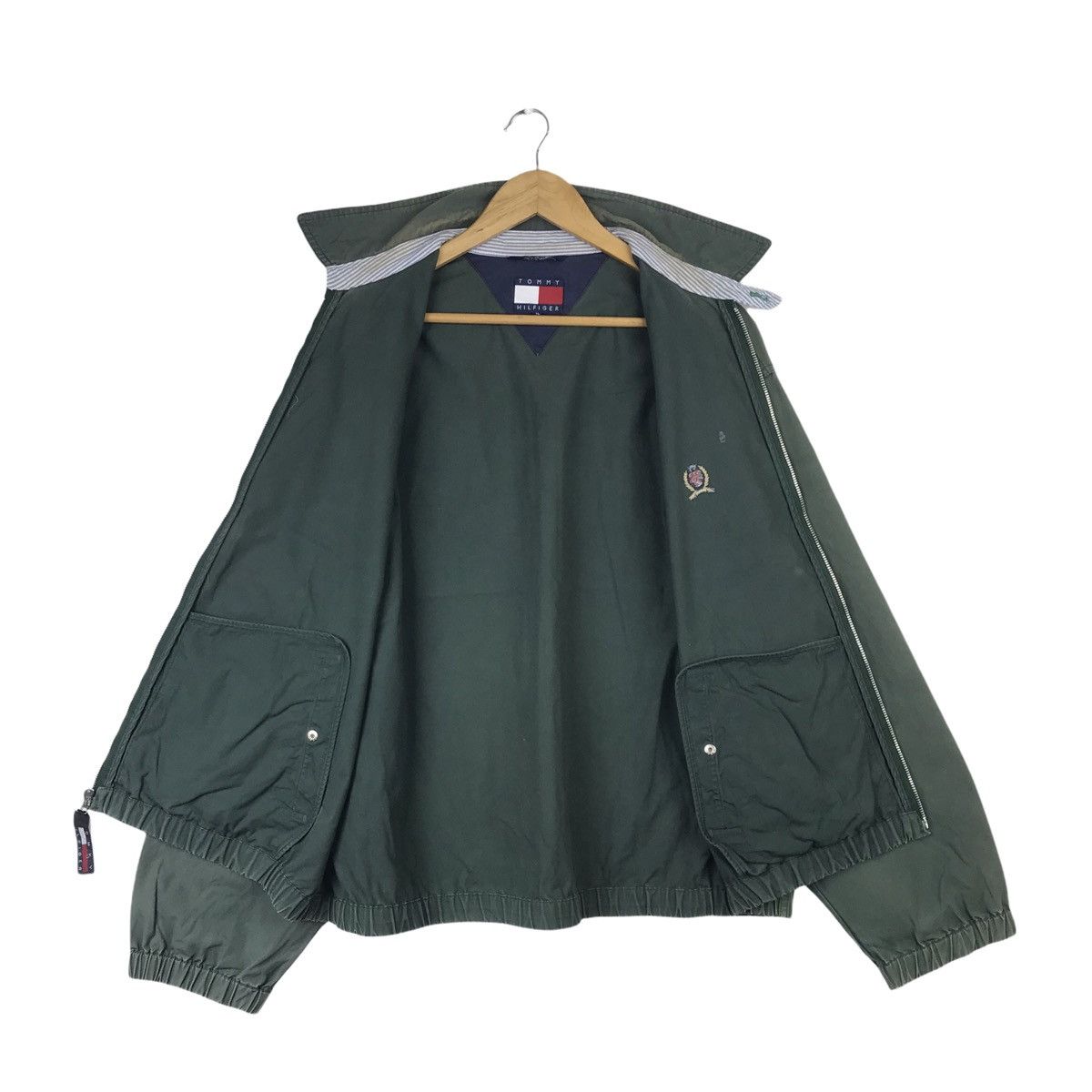 Tommy Hilfiger Vintage Faded Tommy Hilfiger Zip Up Jacket Size US M / EU 48-50 / 2 - 9 Thumbnail