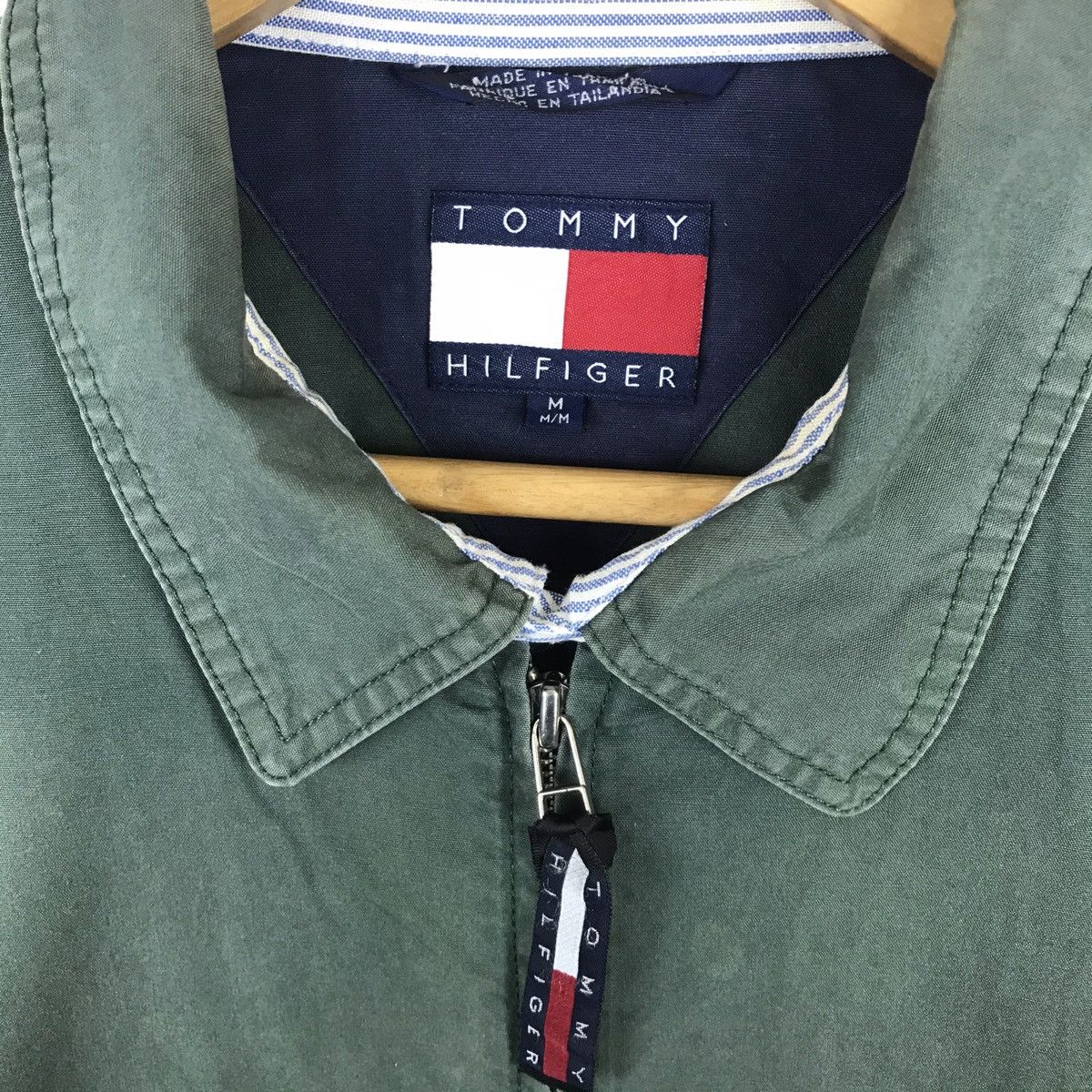 Tommy Hilfiger Vintage Faded Tommy Hilfiger Zip Up Jacket Size US M / EU 48-50 / 2 - 12 Thumbnail