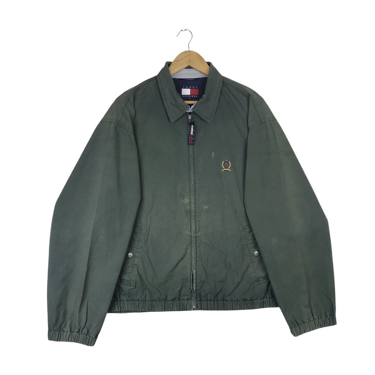 Tommy Hilfiger Vintage Faded Tommy Hilfiger Zip Up Jacket Size US M / EU 48-50 / 2 - 6 Thumbnail