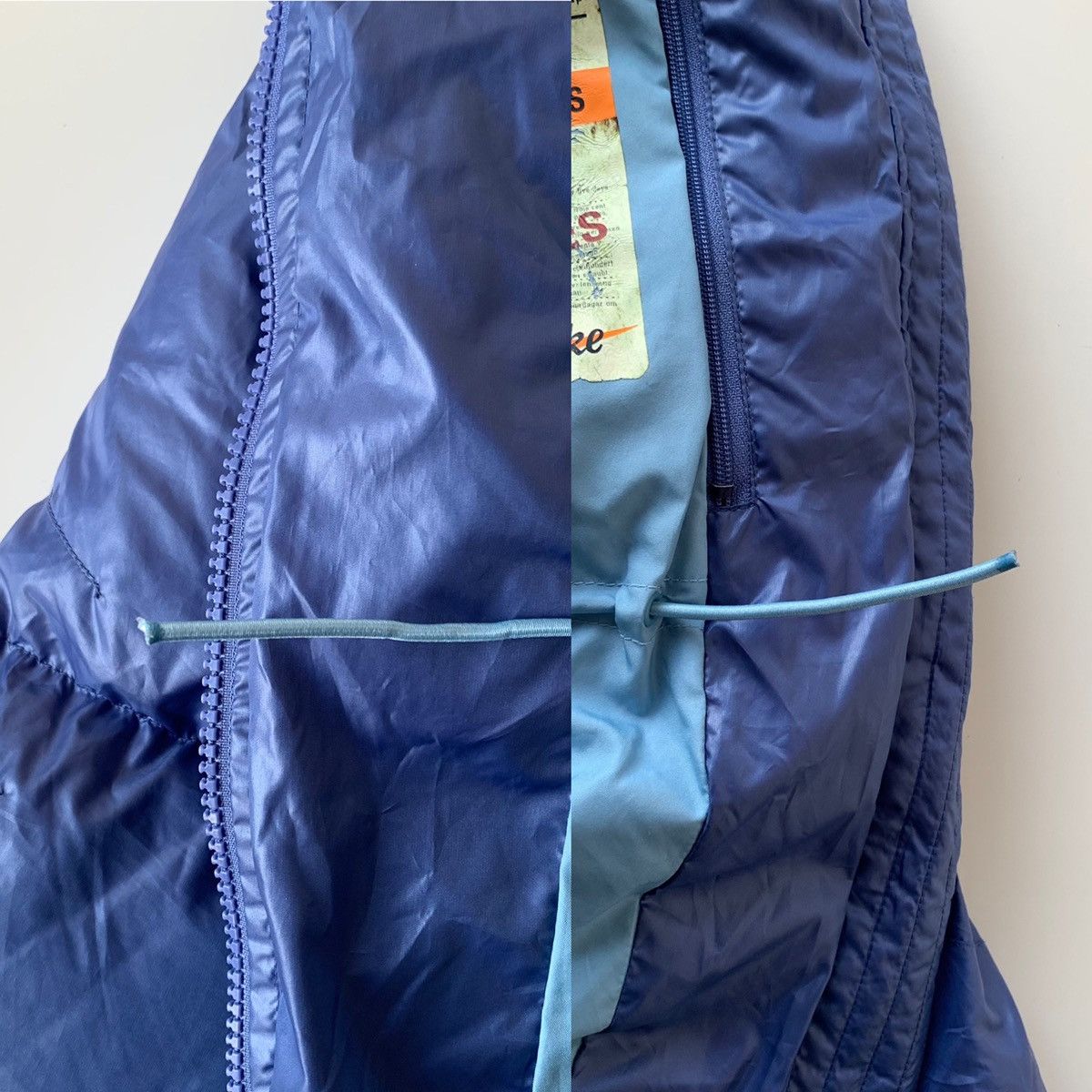 Nike 00s Nike Down Puffer Jacket Sky Blue Size M / US 6-8 / IT 42-44 - 13 Thumbnail