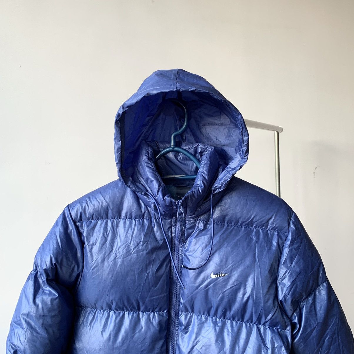 Nike 00s Nike Down Puffer Jacket Sky Blue Size M / US 6-8 / IT 42-44 - 10 Thumbnail