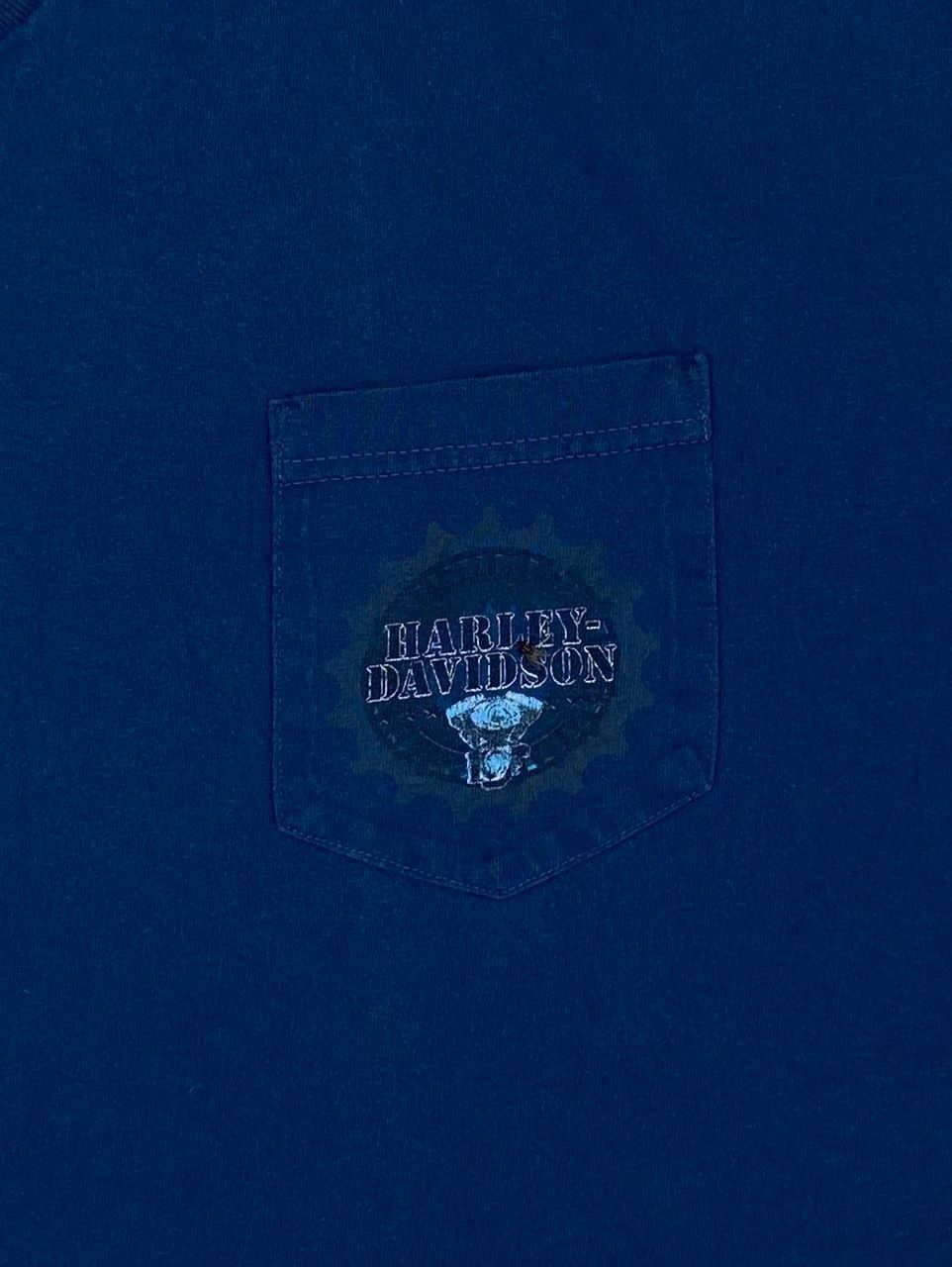 Harley Davidson × Vintage vintage tee D 35 Harley Davidson Size US XXL / EU 58 / 5 - 4 Thumbnail