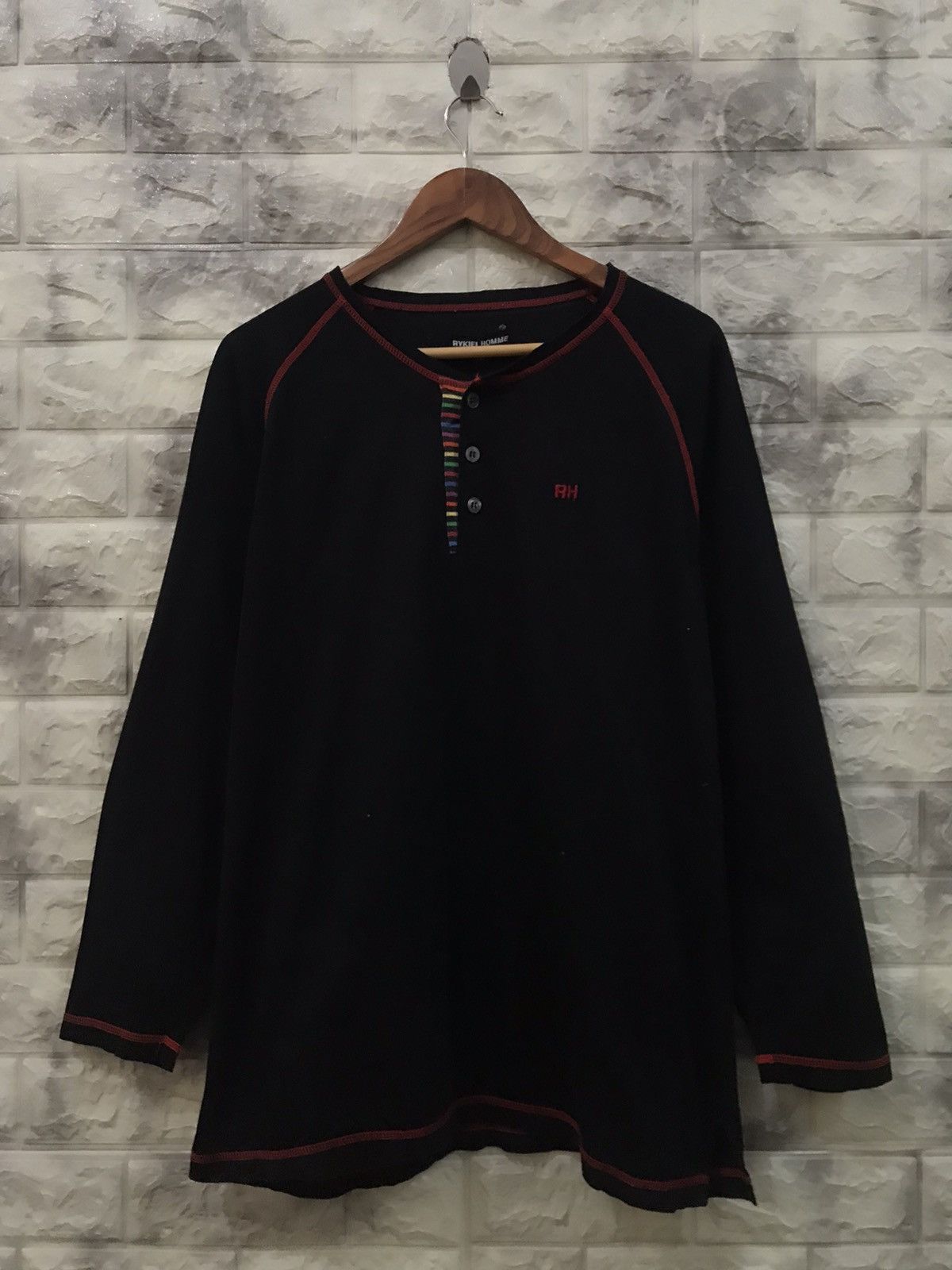 image of Rykiel Homme Pyjamas in Black, Men's (Size Medium)