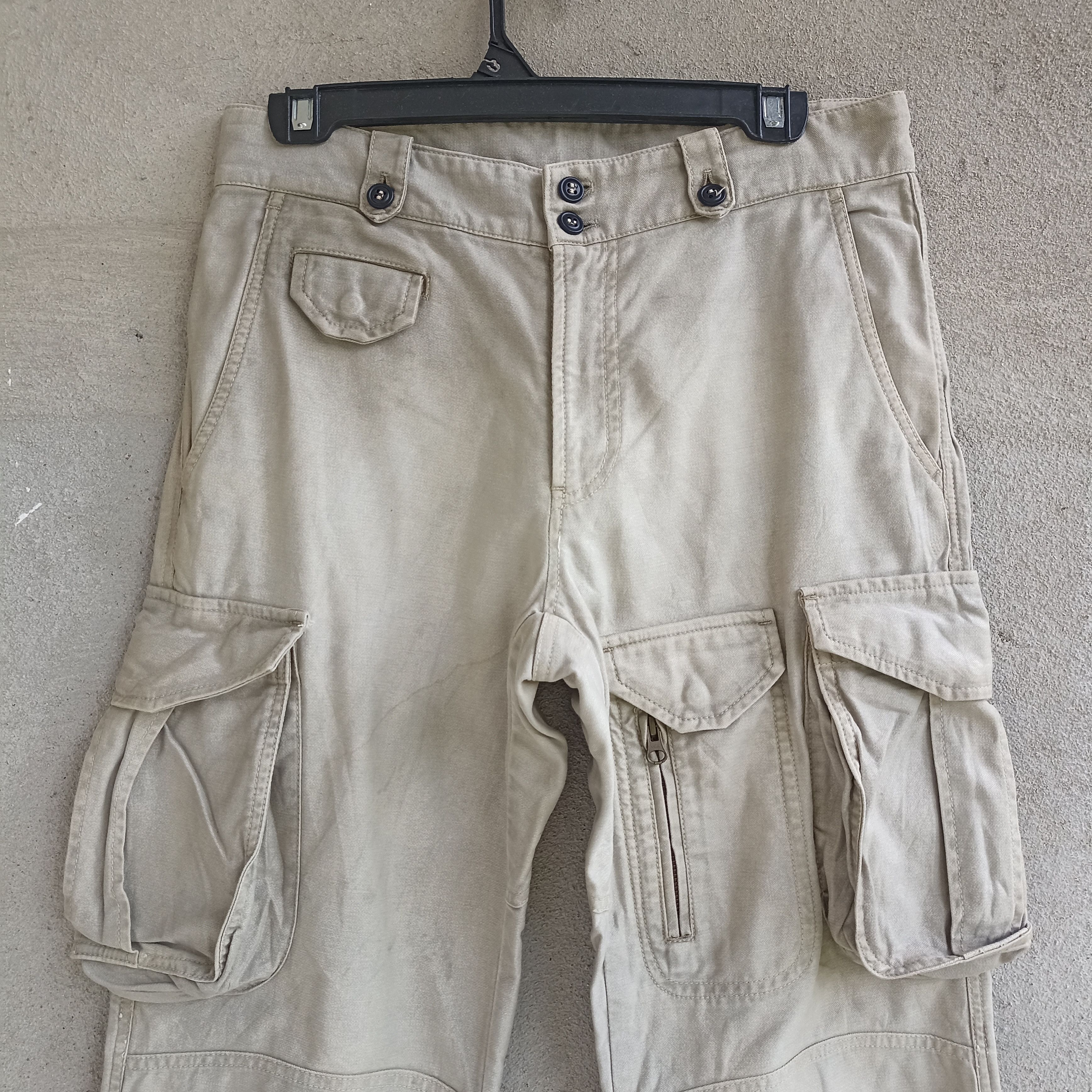 Japanese Brand Homareya 10 Multipocket Utility Cargo Pant Size US 31 - 3 Thumbnail