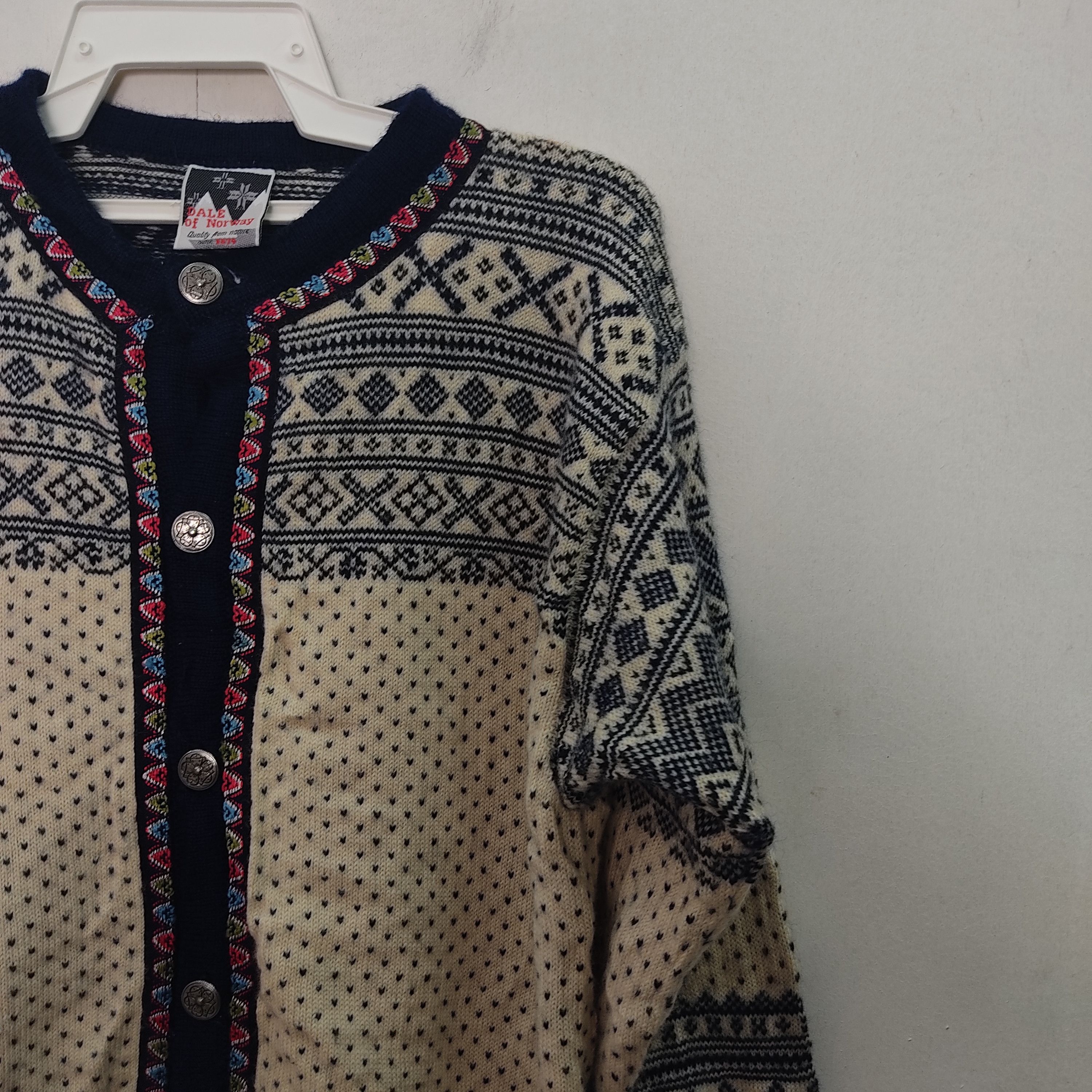 Dale Of Norway Dale Of Norway Wool Cardigan Knitwear Size US M / EU 48-50 / 2 - 8 Thumbnail