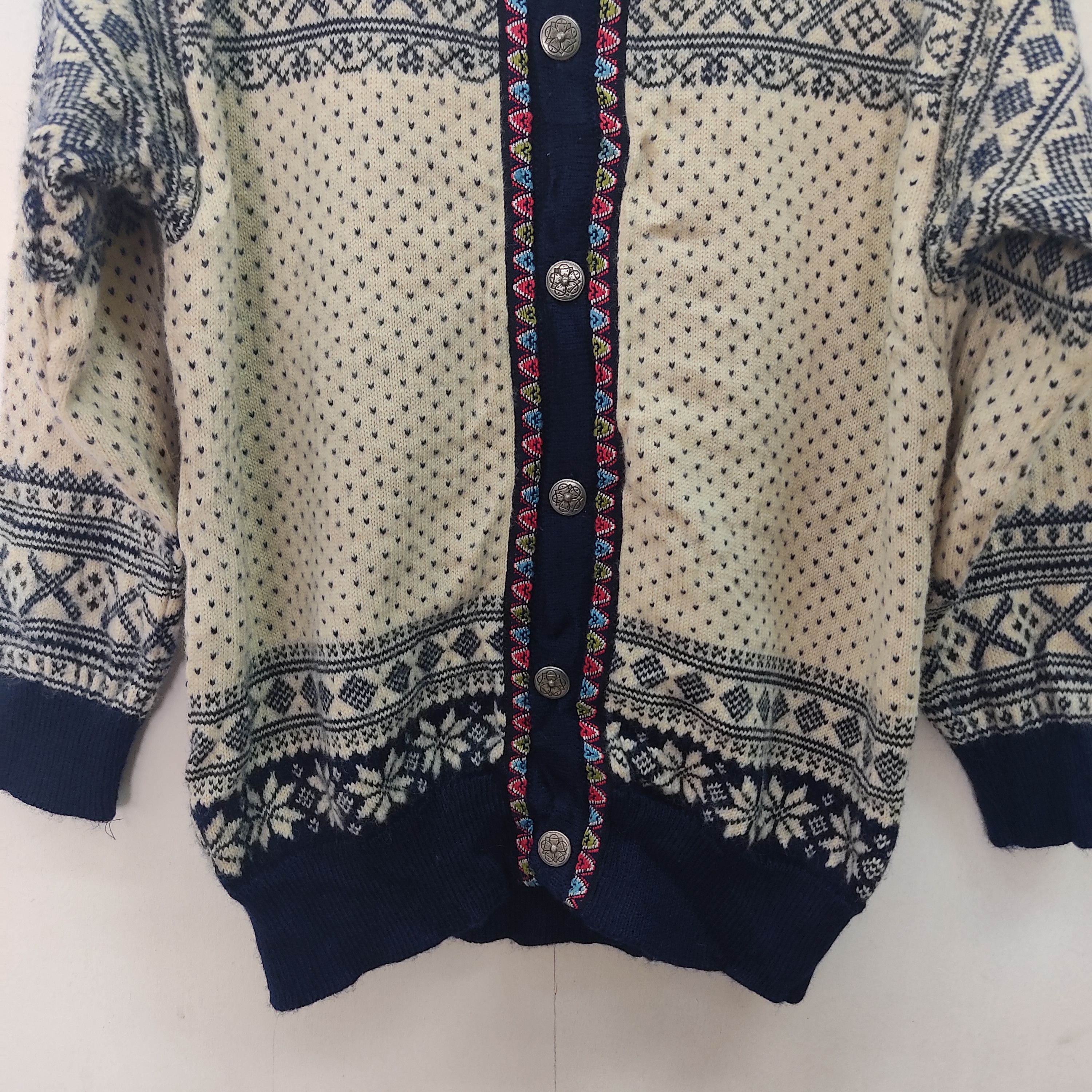 Dale Of Norway Dale Of Norway Wool Cardigan Knitwear Size US M / EU 48-50 / 2 - 6 Thumbnail