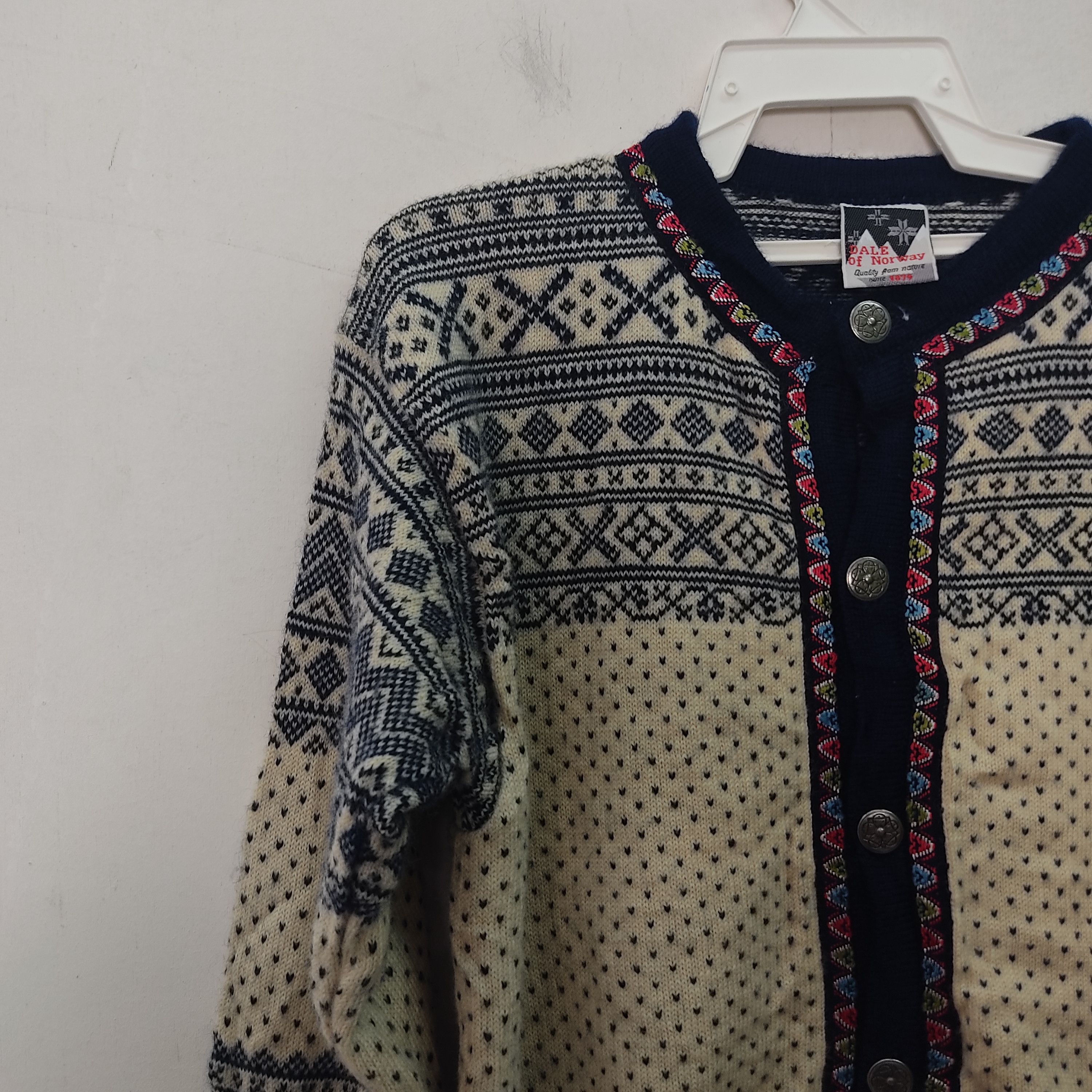 Dale Of Norway Dale Of Norway Wool Cardigan Knitwear Size US M / EU 48-50 / 2 - 7 Thumbnail