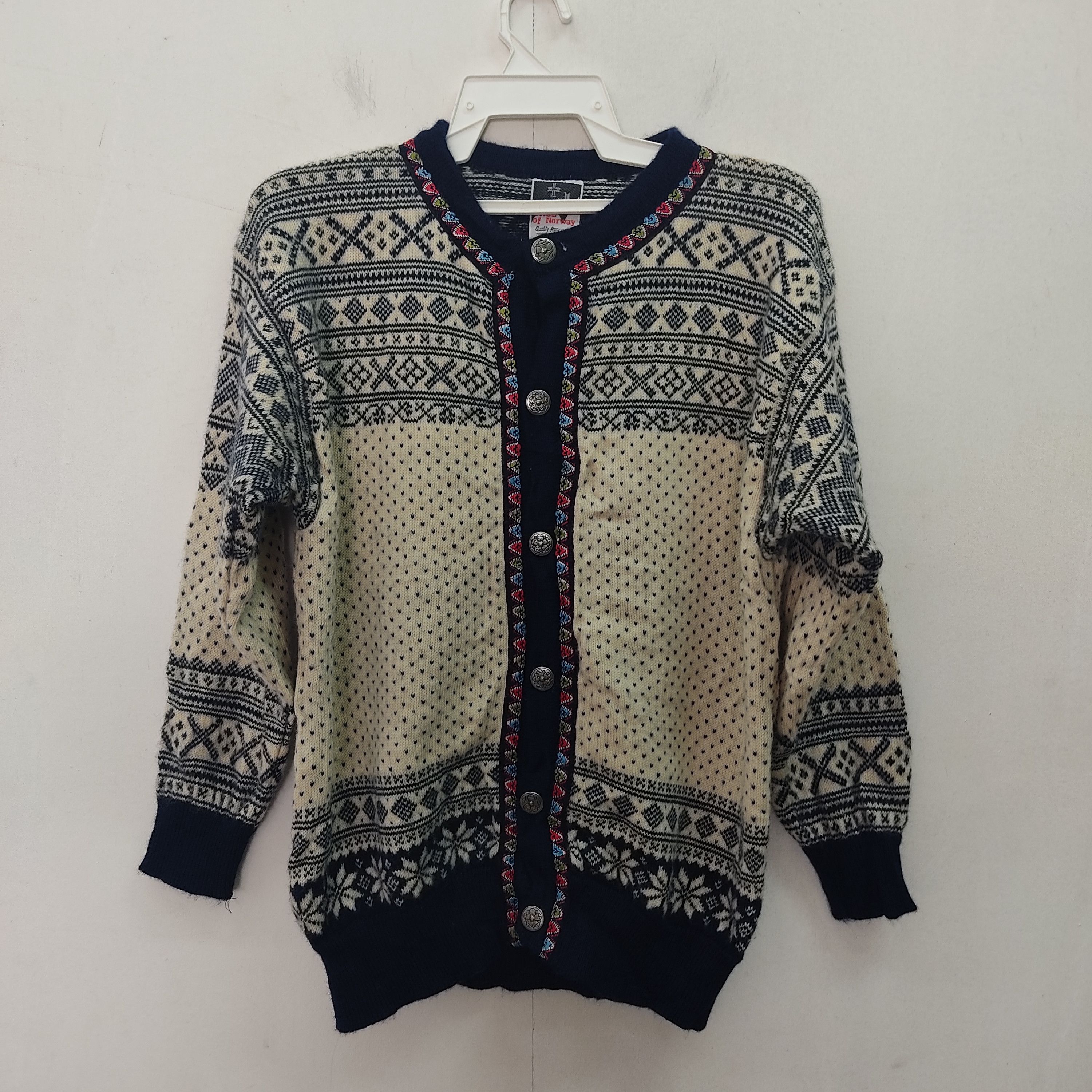 Dale Of Norway Dale Of Norway Wool Cardigan Knitwear Size US M / EU 48-50 / 2 - 1 Thumbnail