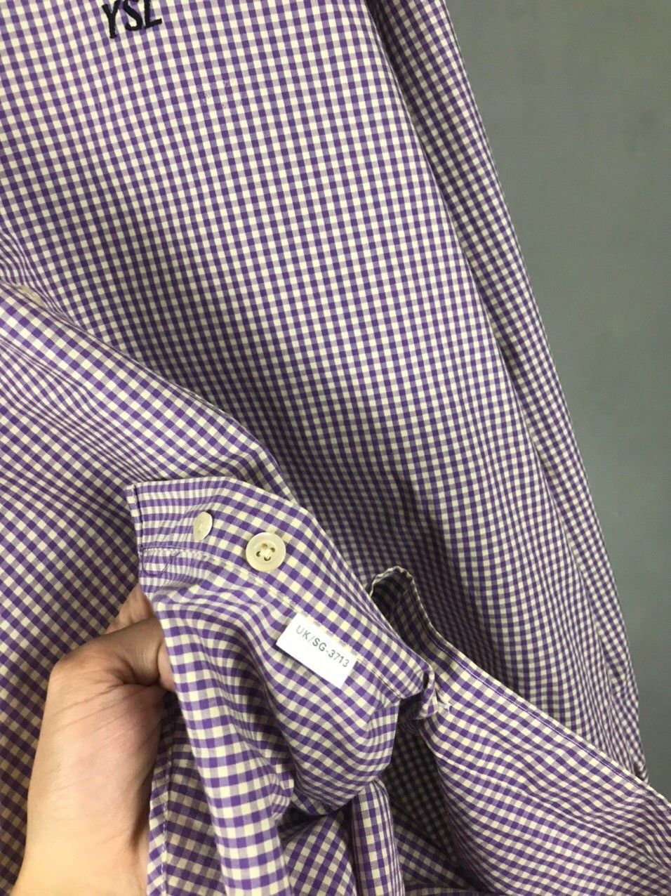 Yves Saint Laurent YSL Yves Saint Laurent Luxury Vintage Shirt Size US M / EU 48-50 / 2 - 6 Thumbnail