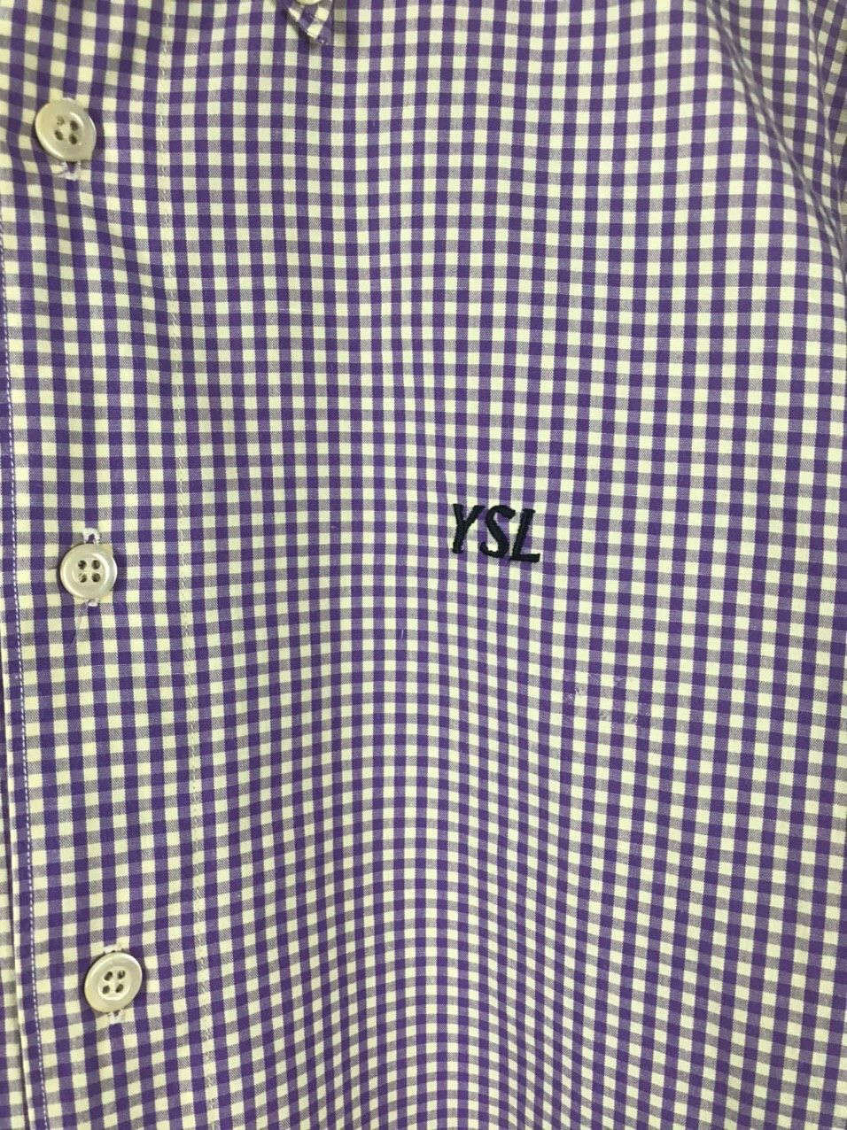 Yves Saint Laurent YSL Yves Saint Laurent Luxury Vintage Shirt Size US M / EU 48-50 / 2 - 4 Thumbnail