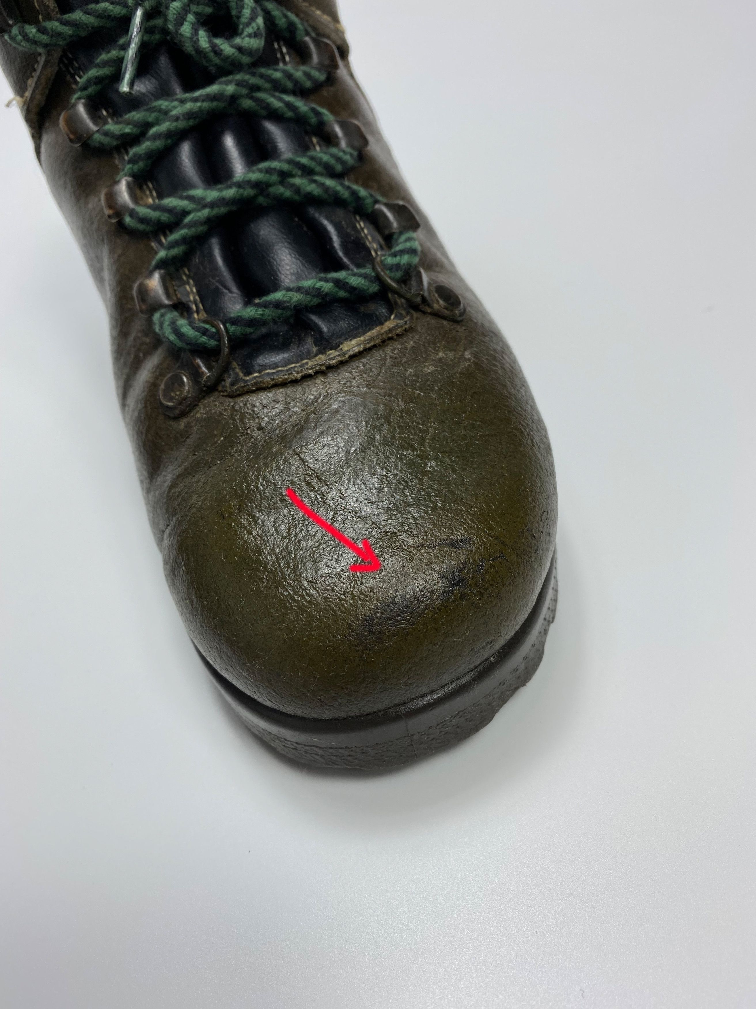 Genuine Leather Dachstein 80s Vintage Mountaineering Hiking Leather Boots Size US 7 / EU 40 - 9 Thumbnail