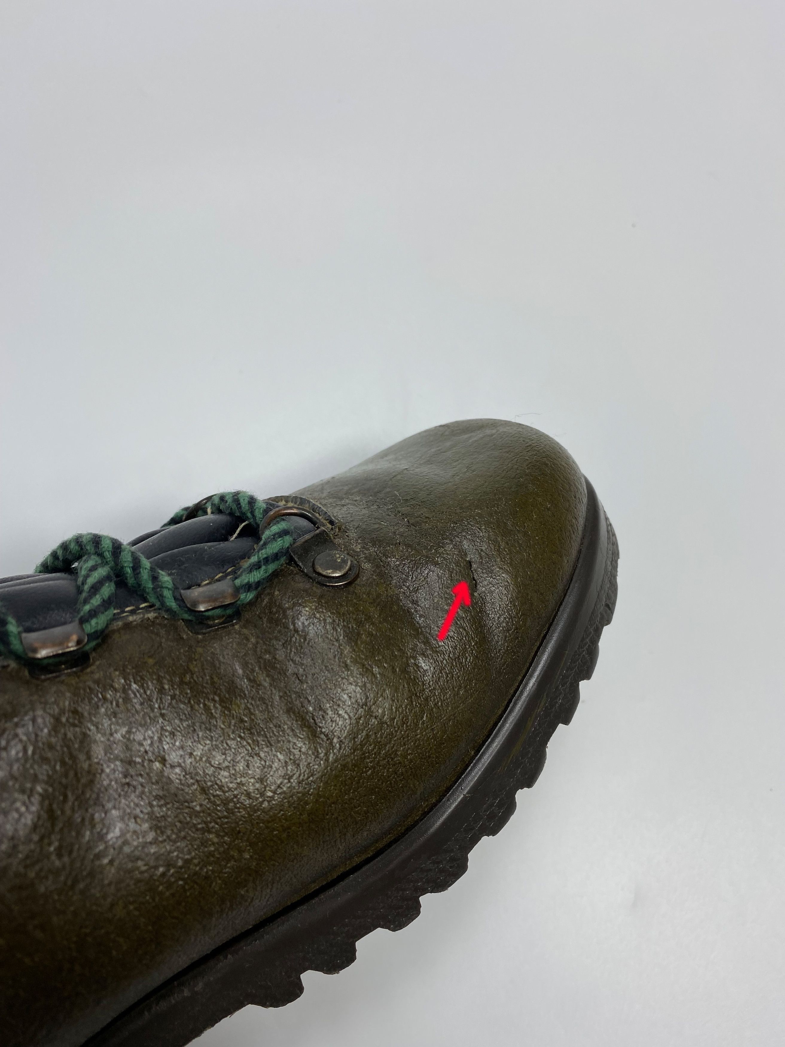 Genuine Leather Dachstein 80s Vintage Mountaineering Hiking Leather Boots Size US 7 / EU 40 - 10 Thumbnail