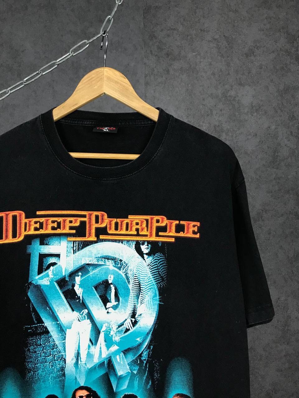 Band Tees Deep Purple vintage rock band overprinted tee Size US XL / EU 56 / 4 - 3 Thumbnail