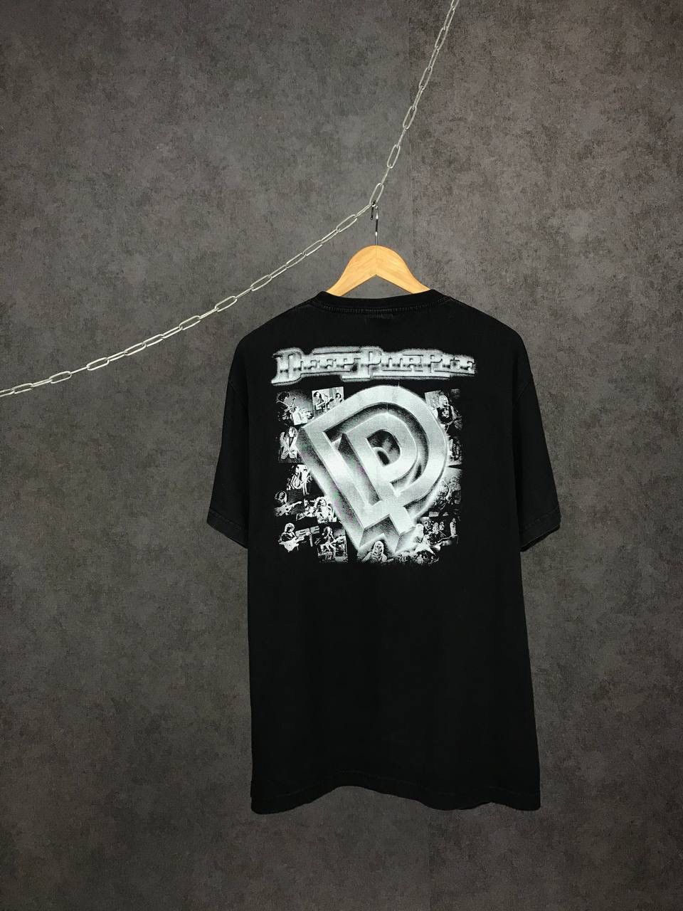 Band Tees Deep Purple vintage rock band overprinted tee Size US XL / EU 56 / 4 - 2 Thumbnail