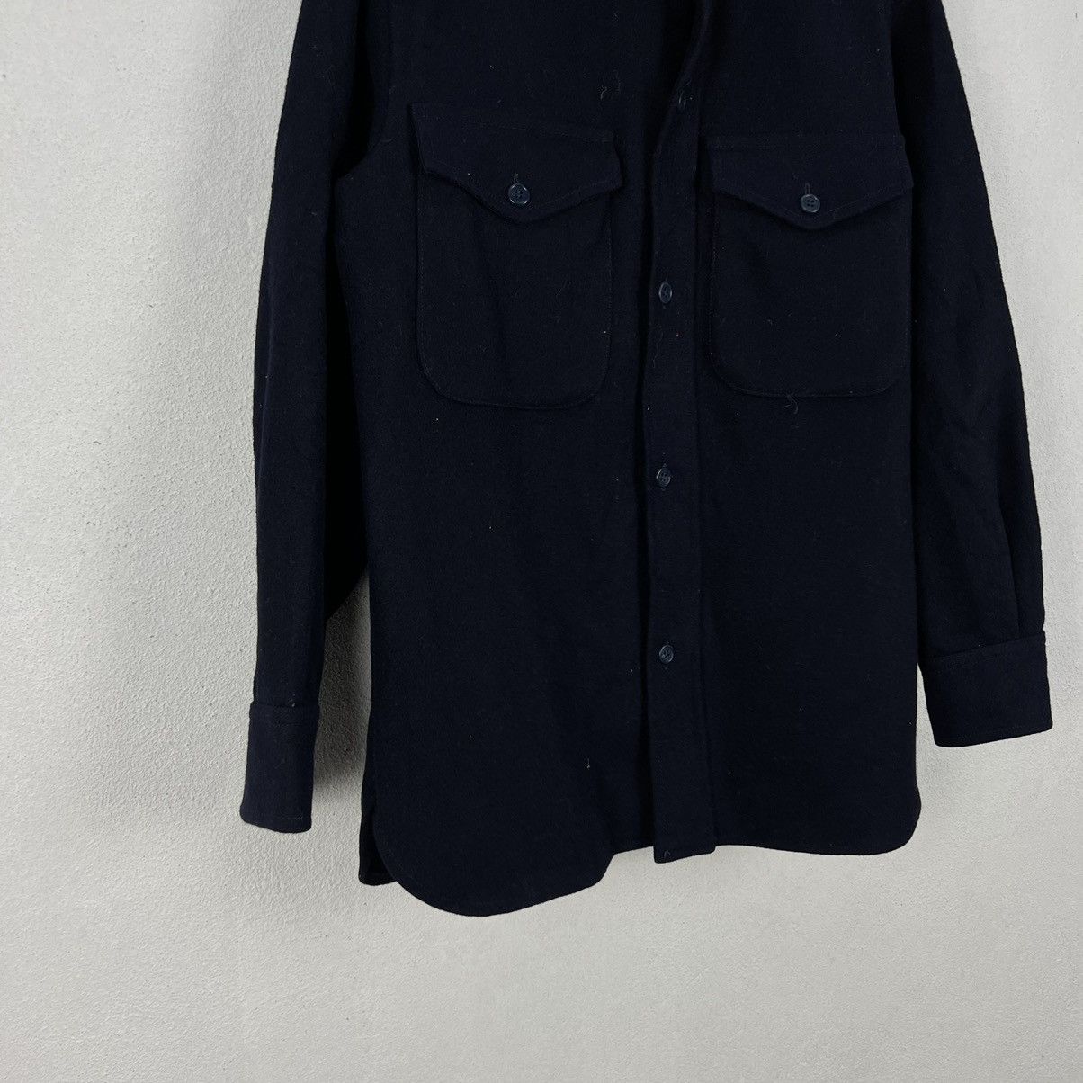 Japanese Brand VINTAGE WRANGLER SHIRT BUTTON UPS WOOL Size US M / EU 48-50 / 2 - 4 Thumbnail