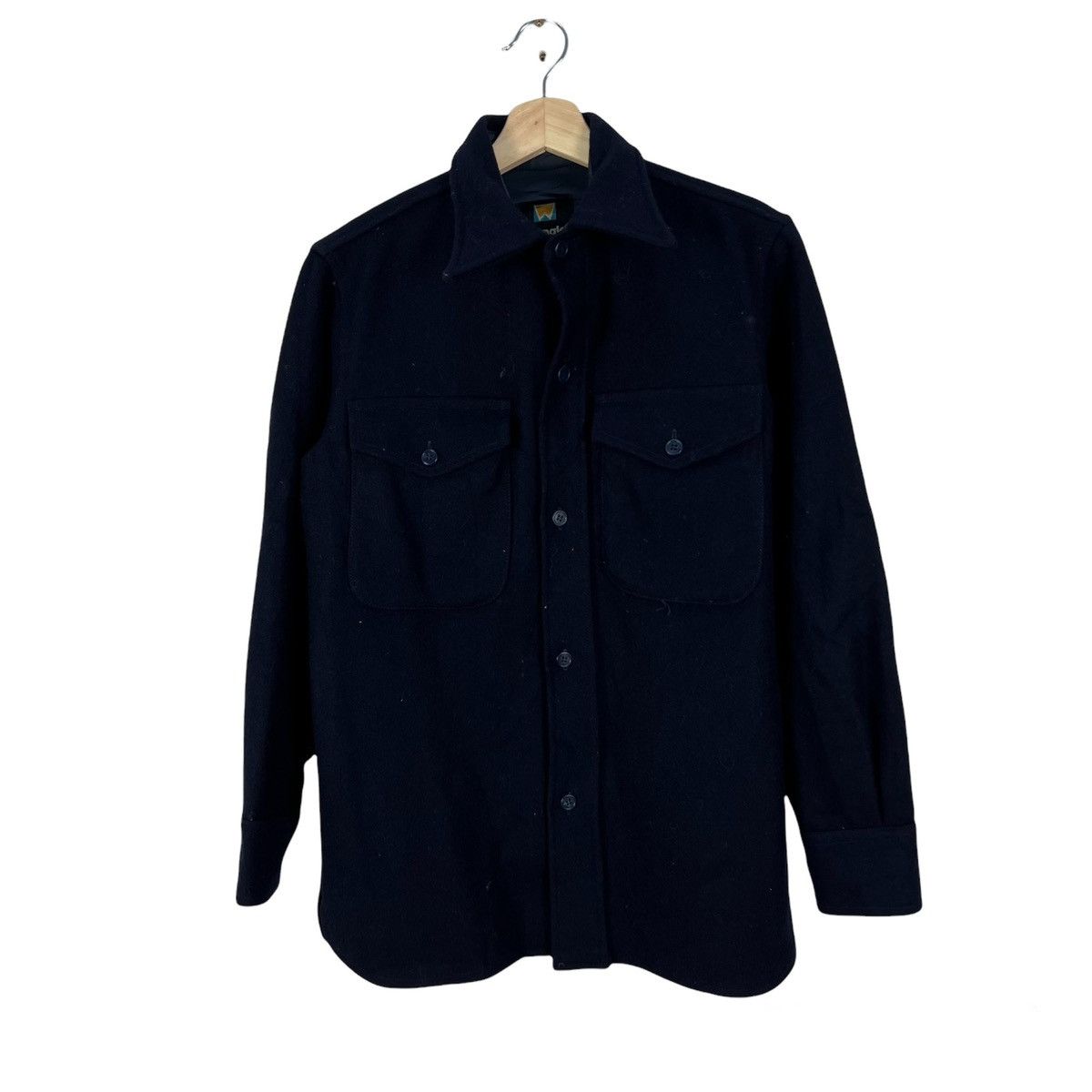 Japanese Brand VINTAGE WRANGLER SHIRT BUTTON UPS WOOL Size US M / EU 48-50 / 2 - 1 Thumbnail