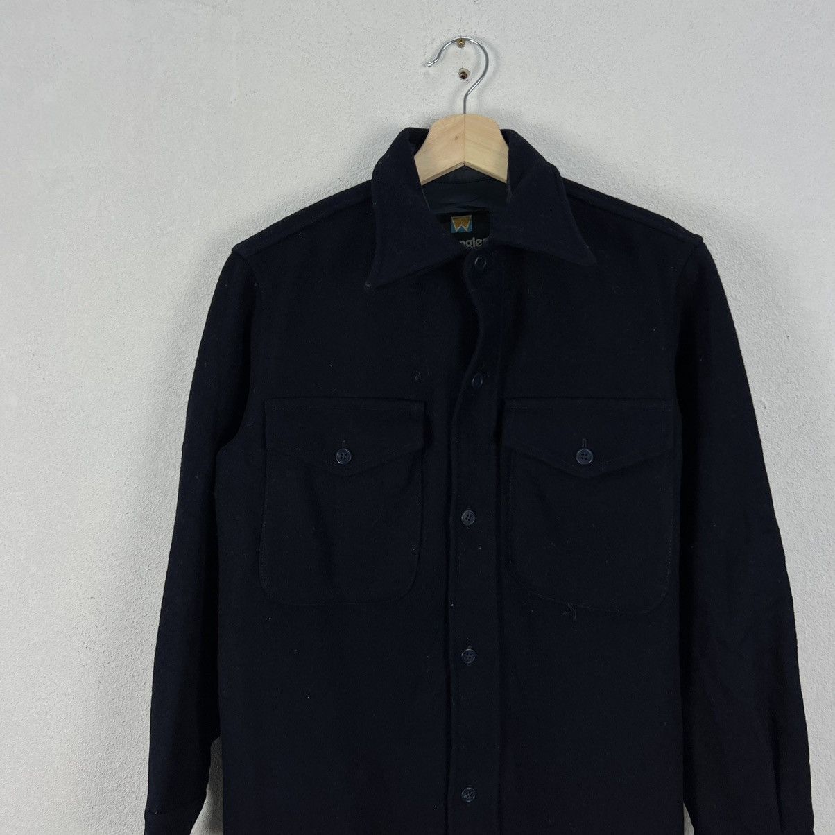 Japanese Brand VINTAGE WRANGLER SHIRT BUTTON UPS WOOL Size US M / EU 48-50 / 2 - 3 Thumbnail