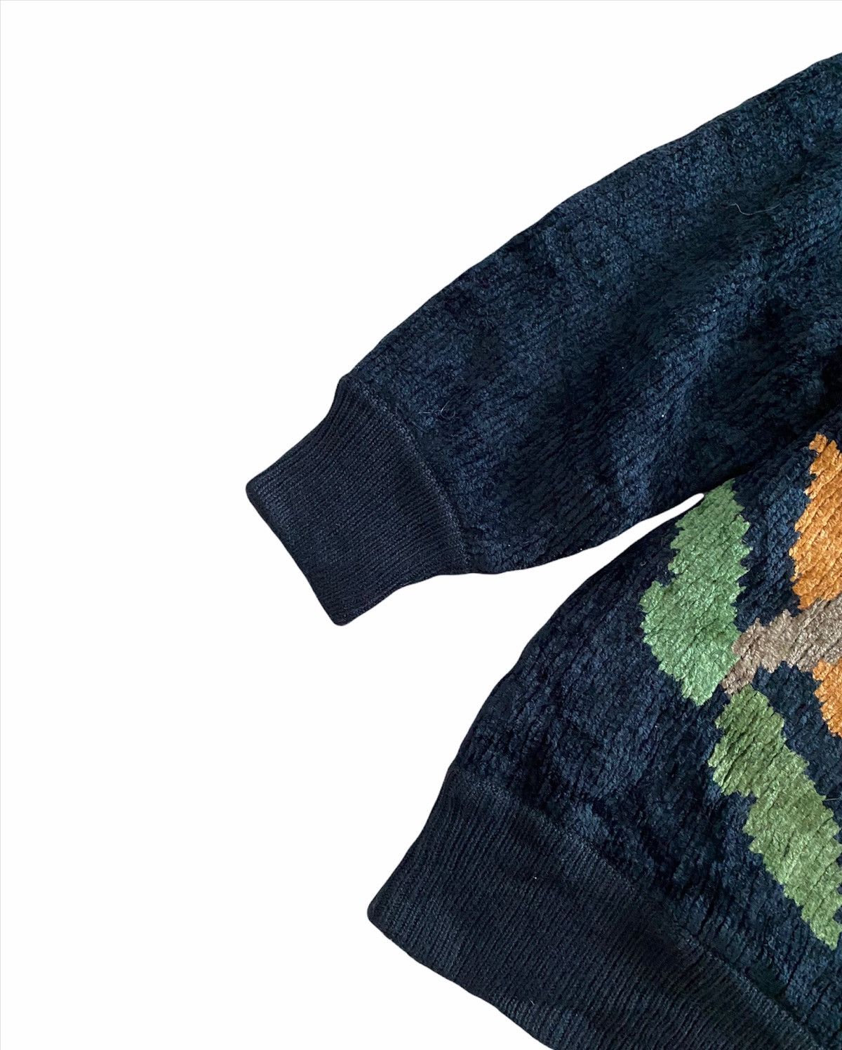 Japanese Brand Lyabacot Cardigan button Pachwork design kapital 🇯🇵 Size US L / EU 52-54 / 3 - 5 Thumbnail