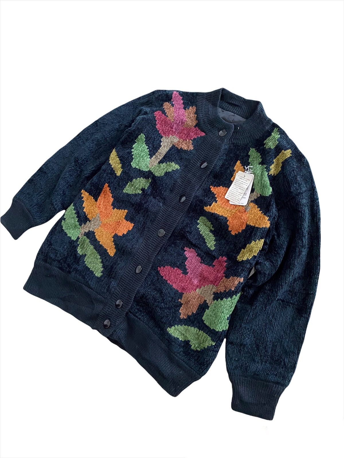 Japanese Brand Lyabacot Cardigan button Pachwork design kapital 🇯🇵 Size US L / EU 52-54 / 3 - 1 Thumbnail