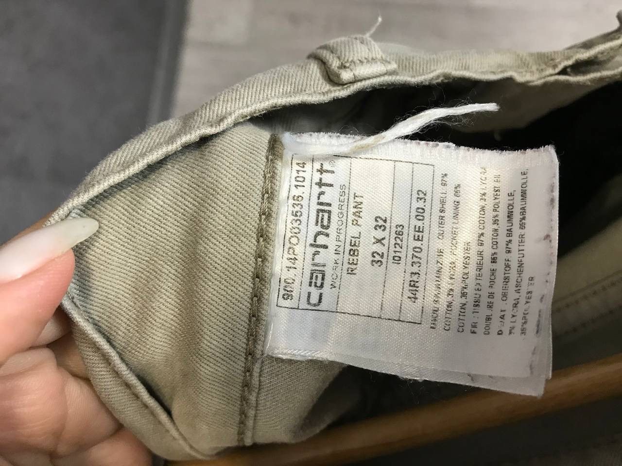 Carhartt Carhartt wip streetwear rebel pant Size US 32 / EU 48 - 3 Thumbnail