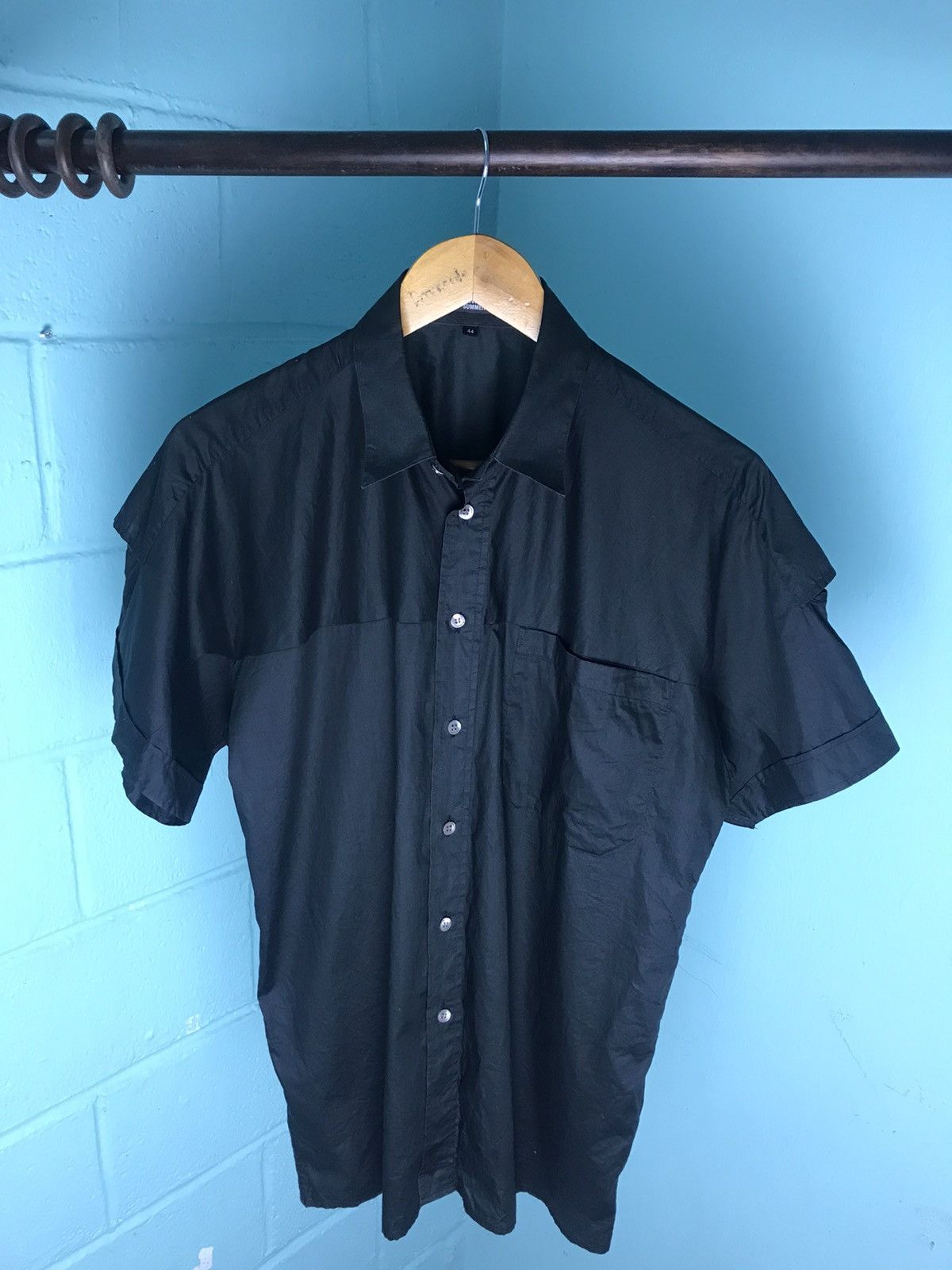 Raf Simons Raf Simons Spring Summer 2006 Black Shirt Size US S / EU 44-46 / 1 - 10 Thumbnail