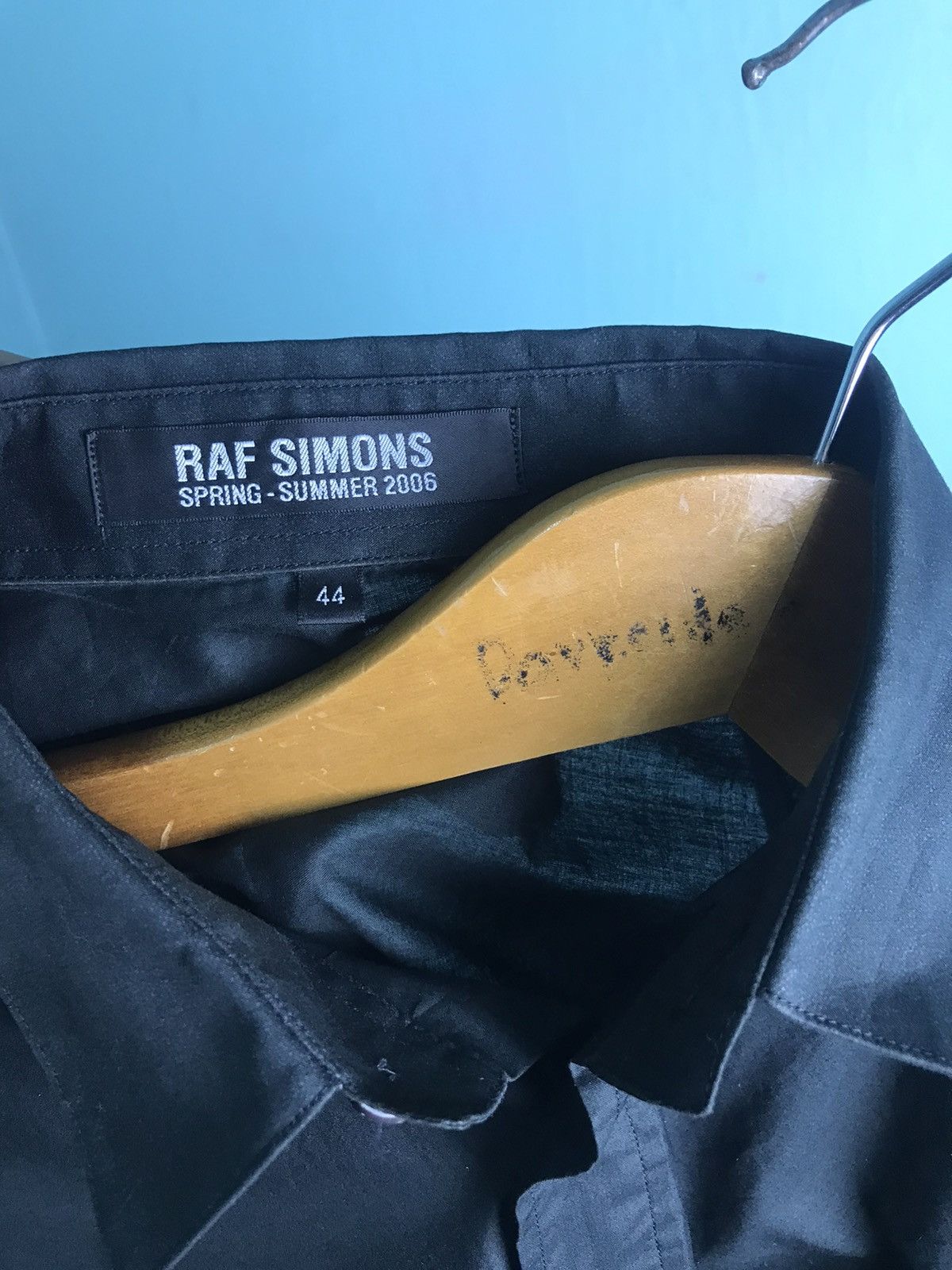 Raf Simons Raf Simons Spring Summer 2006 Black Shirt Size US S / EU 44-46 / 1 - 15 Thumbnail