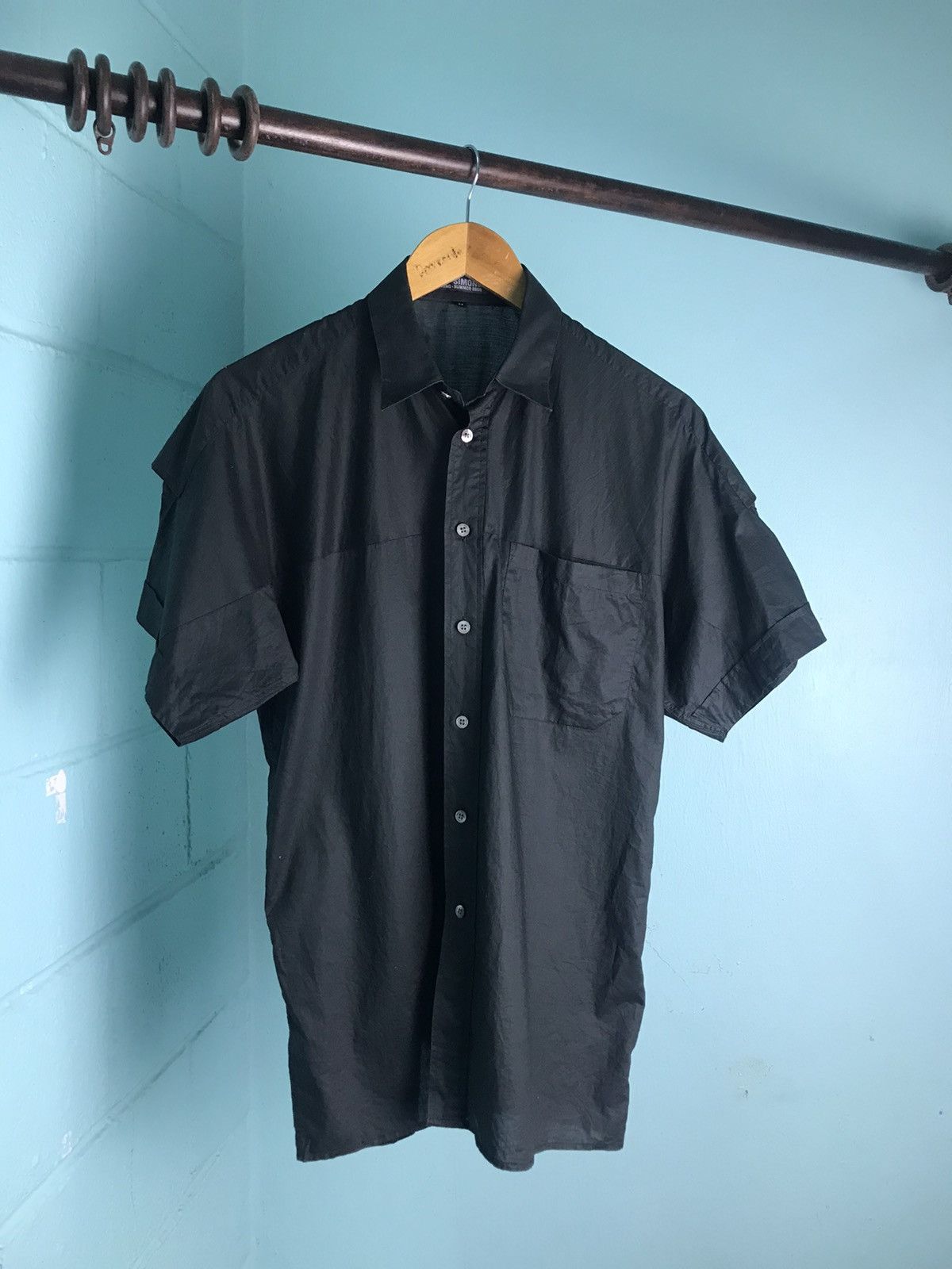 Raf Simons Raf Simons Spring Summer 2006 Black Shirt Size US S / EU 44-46 / 1 - 2 Thumbnail