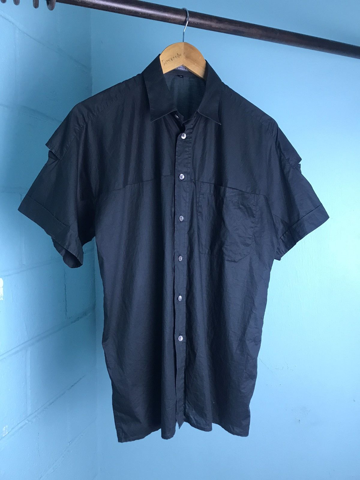 Raf Simons Raf Simons Spring Summer 2006 Black Shirt Size US S / EU 44-46 / 1 - 3 Thumbnail