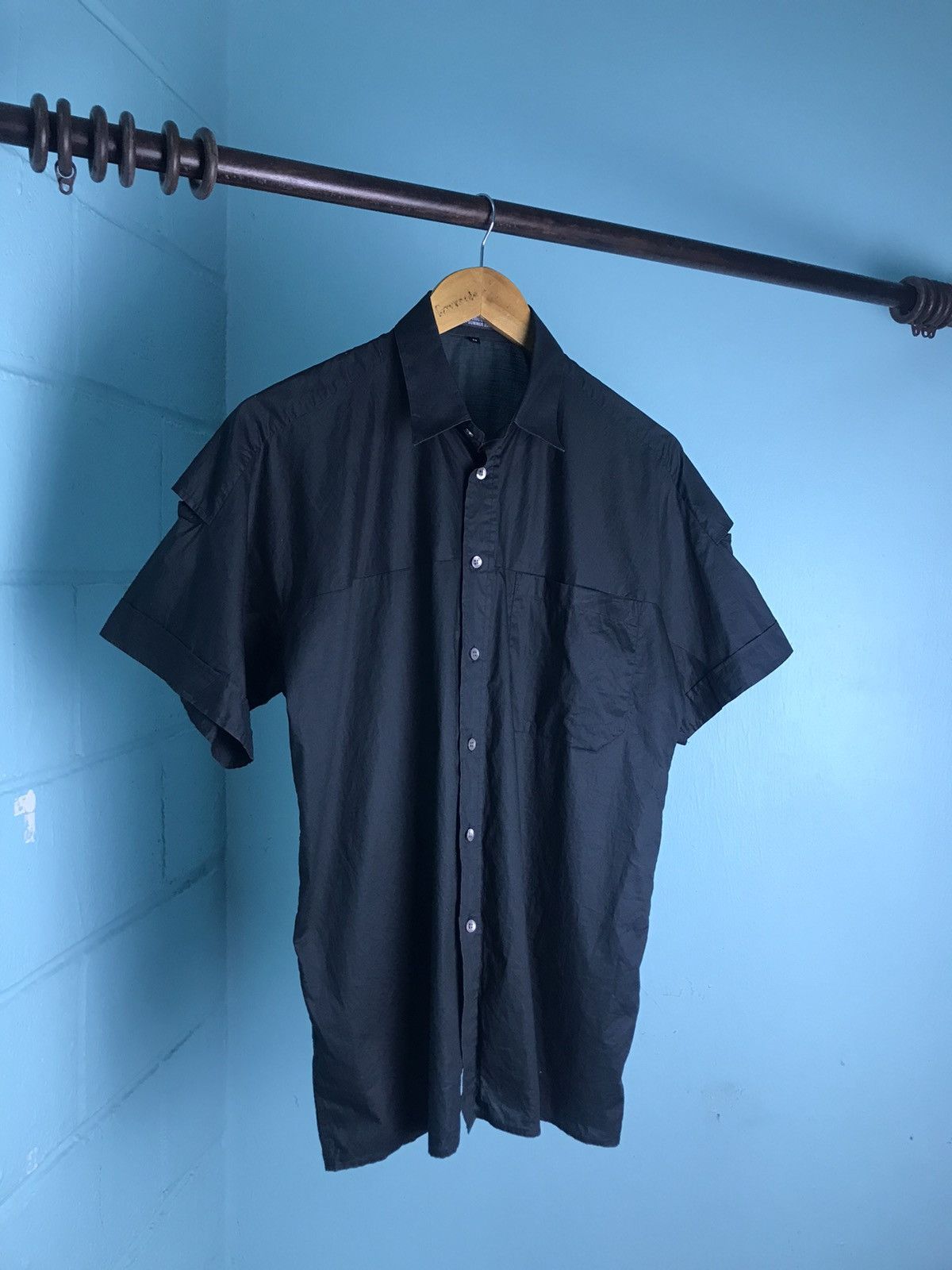 Raf Simons Raf Simons Spring Summer 2006 Black Shirt Size US S / EU 44-46 / 1 - 1 Thumbnail