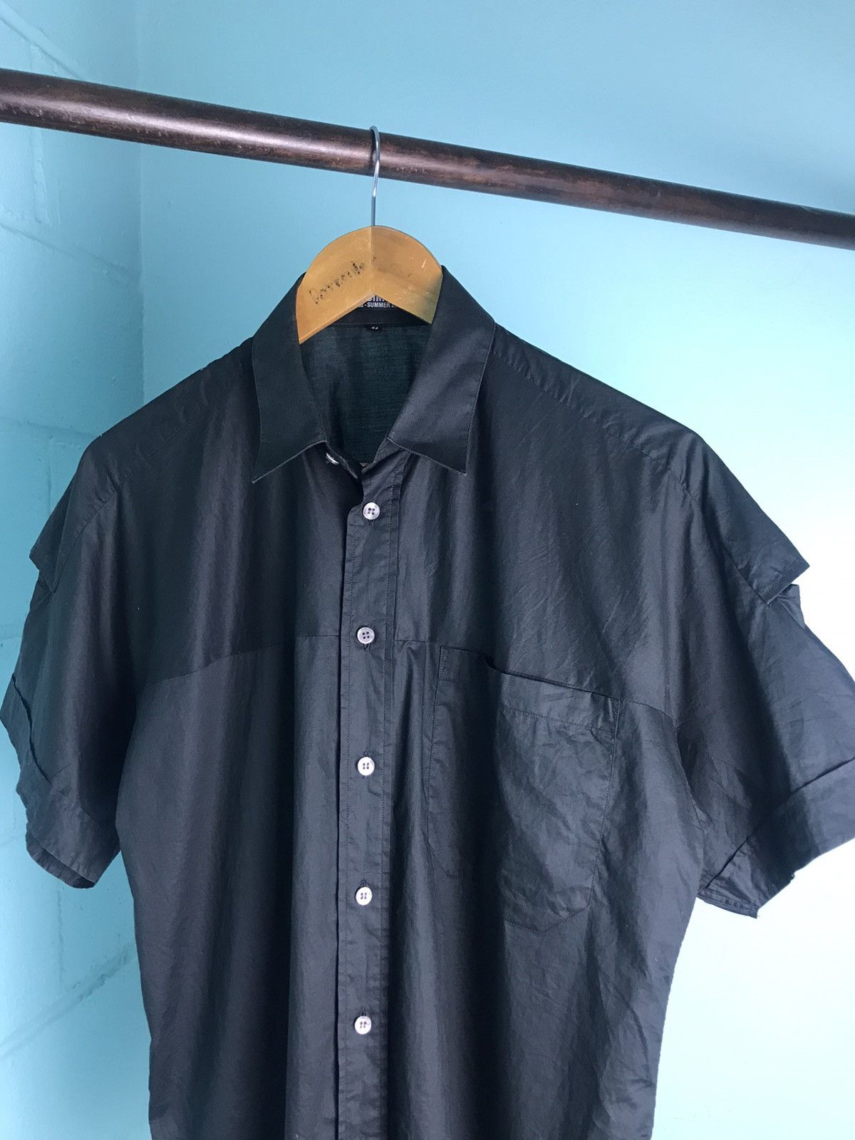 Raf Simons Raf Simons Spring Summer 2006 Black Shirt Size US S / EU 44-46 / 1 - 8 Thumbnail