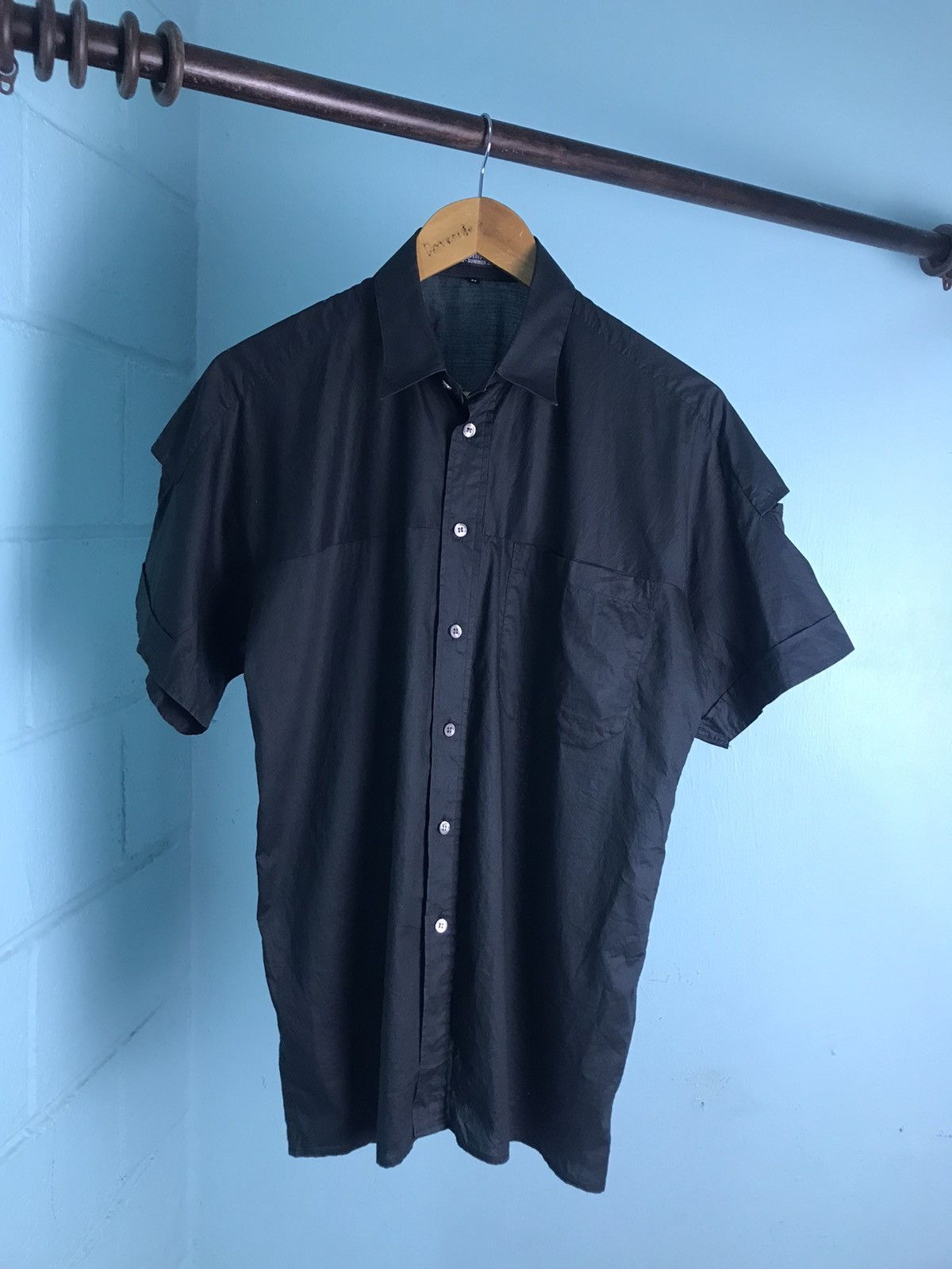 Raf Simons Raf Simons Spring Summer 2006 Black Shirt Size US S / EU 44-46 / 1 - 11 Thumbnail
