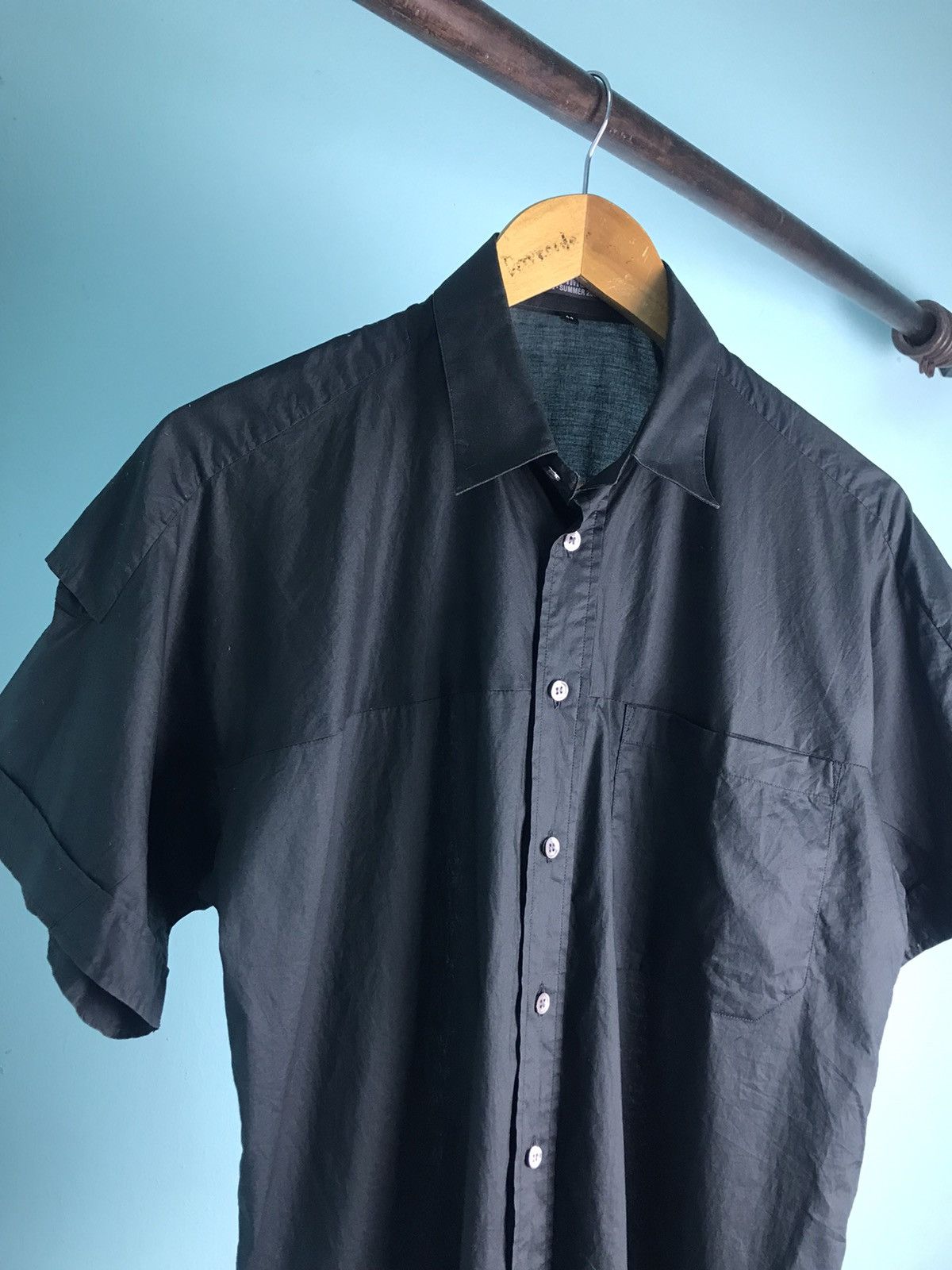 Raf Simons Raf Simons Spring Summer 2006 Black Shirt Size US S / EU 44-46 / 1 - 7 Thumbnail
