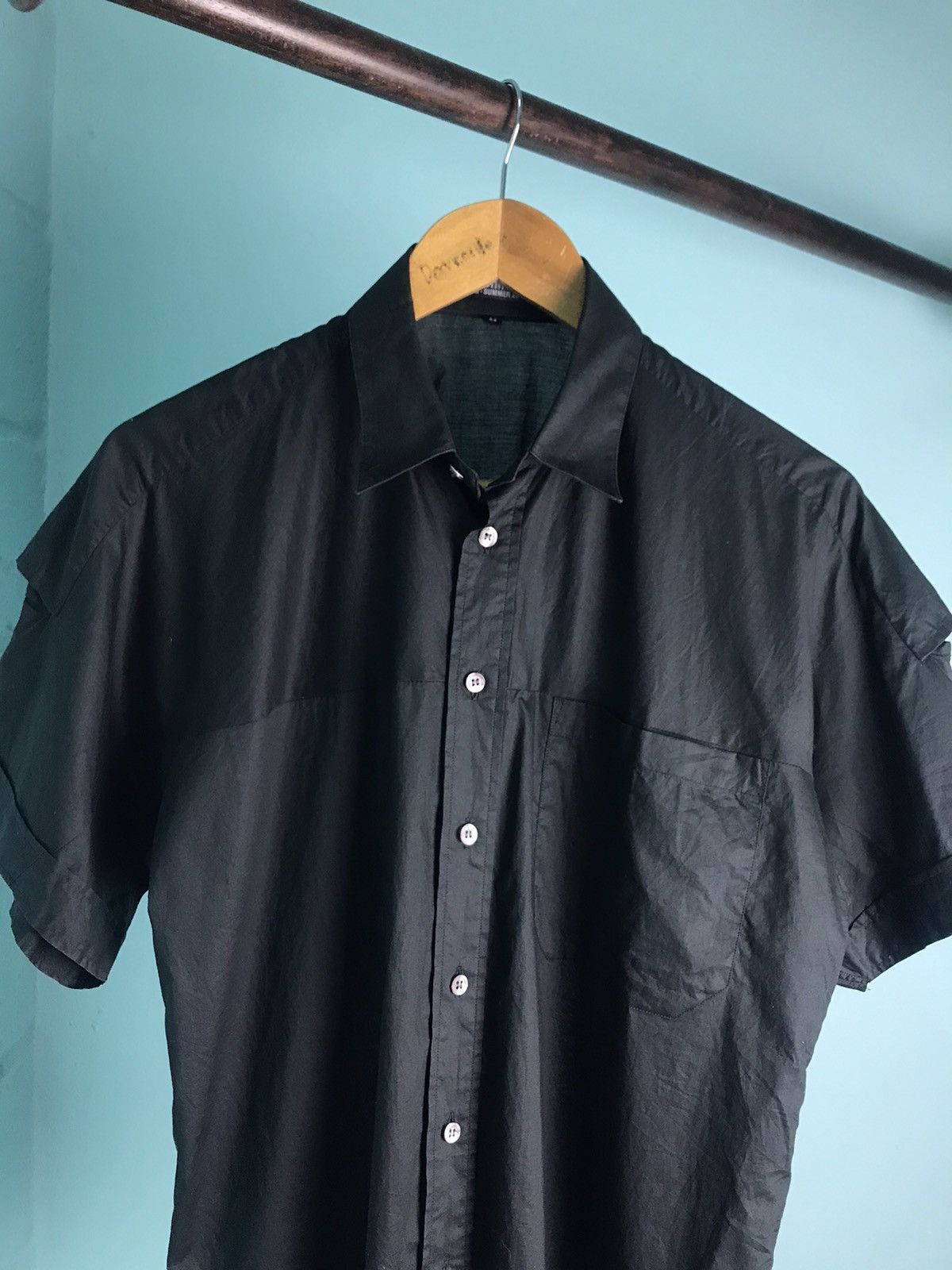 Raf Simons Raf Simons Spring Summer 2006 Black Shirt Size US S / EU 44-46 / 1 - 6 Thumbnail