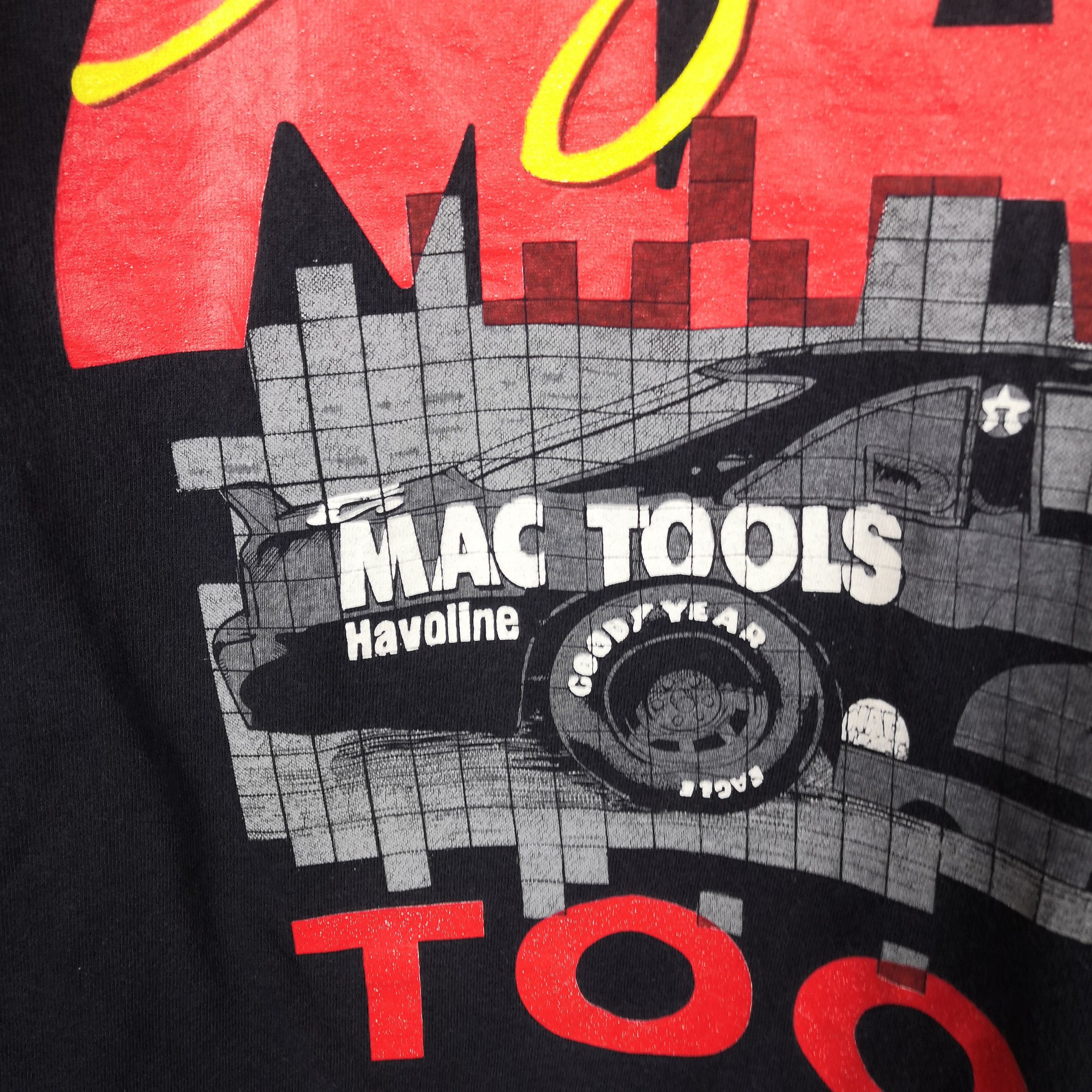NASCAR × Vintage Vintage Davey Allison MAC Tools T-Shirt Havoline Goodyear Size US L / EU 52-54 / 3 - 4 Thumbnail