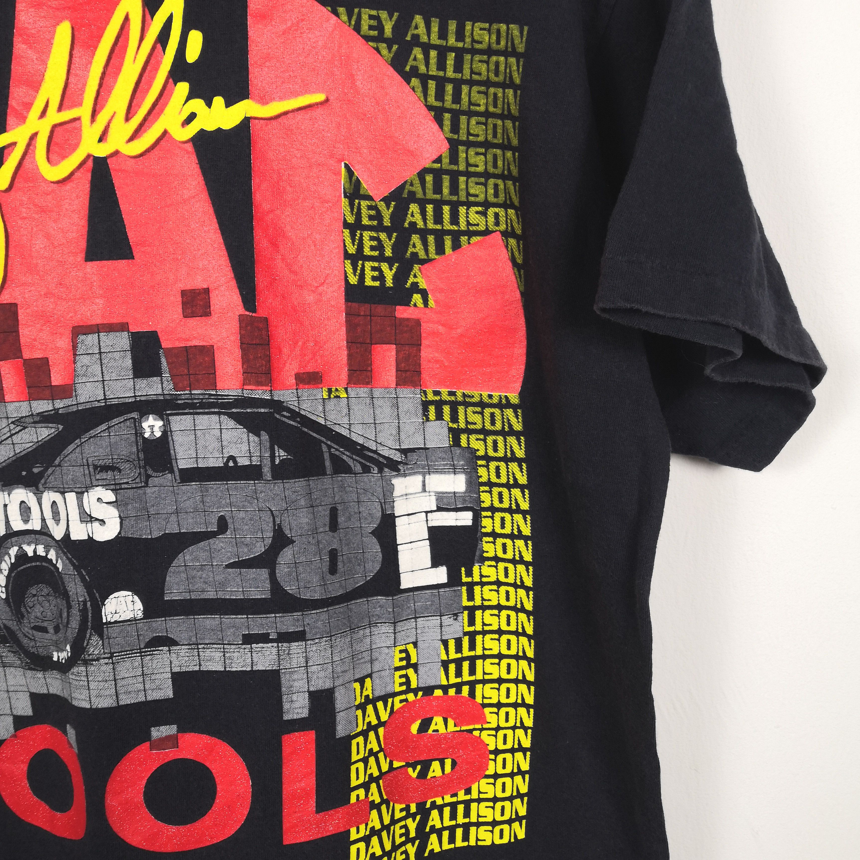 NASCAR × Vintage Vintage Davey Allison MAC Tools T-Shirt Havoline Goodyear Size US L / EU 52-54 / 3 - 5 Thumbnail