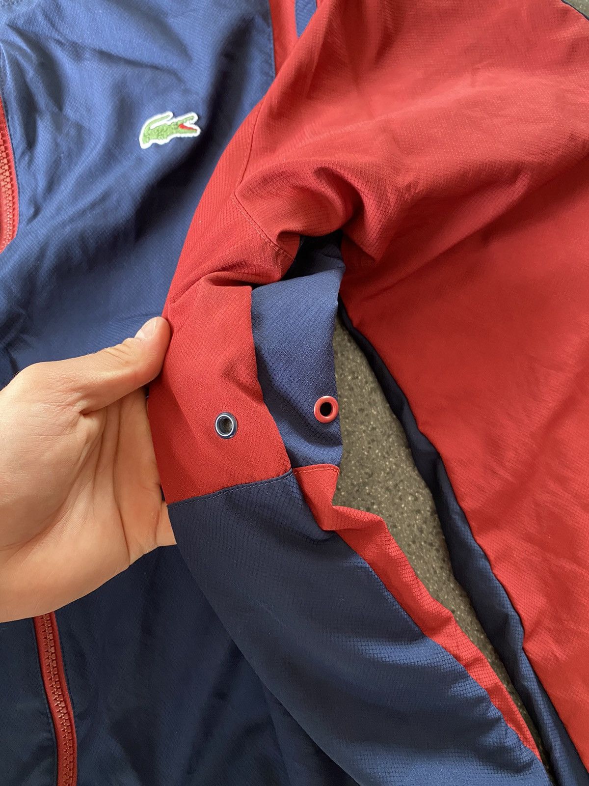 Lacoste × Vintage Vintage Lacoste Track Jacket Size US L / EU 52-54 / 3 - 4 Thumbnail