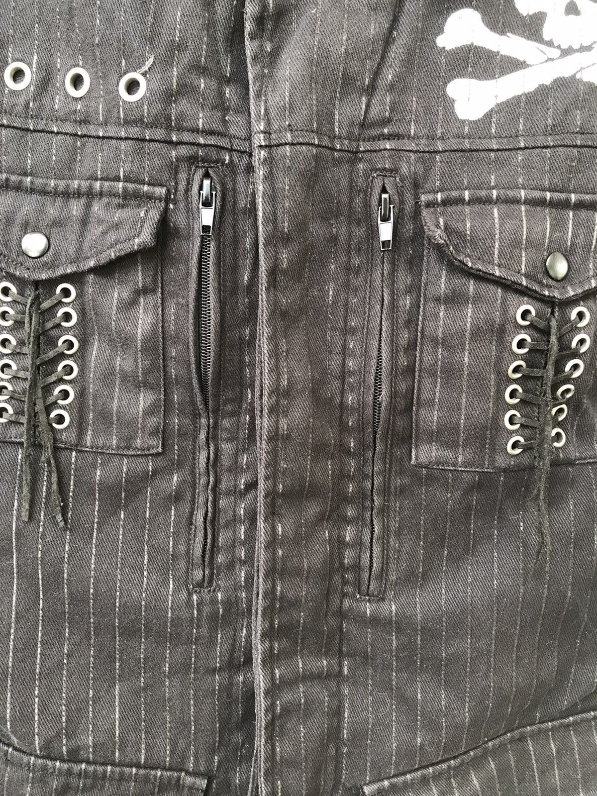 Japanese Brand Euphuistic Japan Skull Punk Streetwear Rockstar Jacket Size US L / EU 52-54 / 3 - 10 Thumbnail