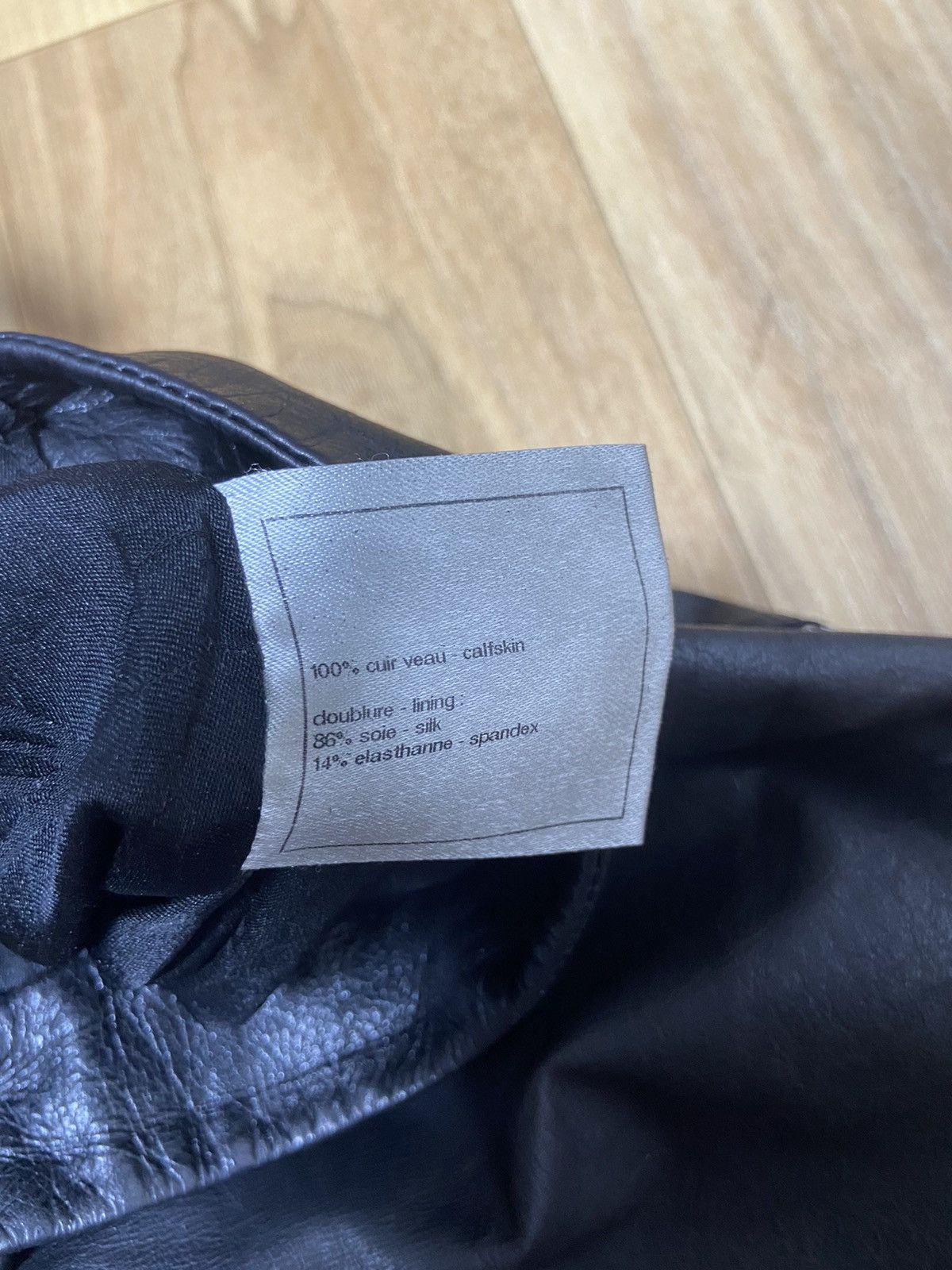 Chanel 34 Chanel Calfskin leather side zipper biker pants jeans Size 25" / US 0 / IT 36 - 15 Thumbnail
