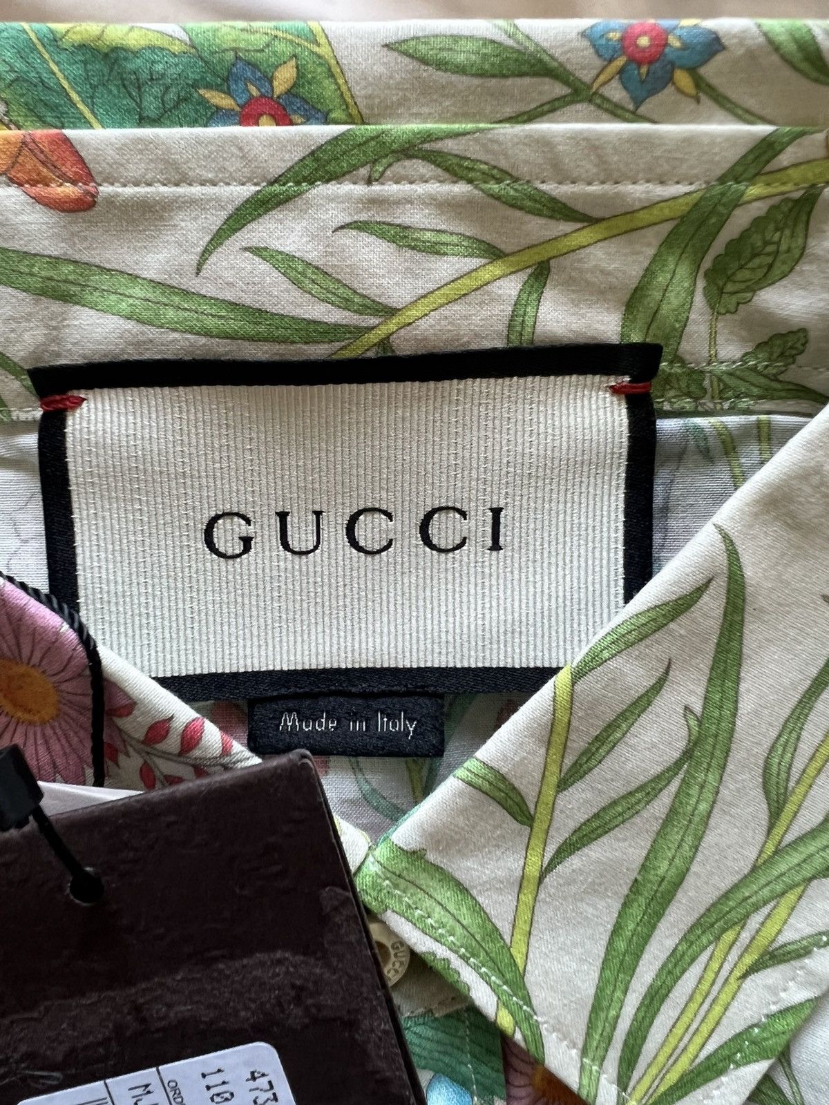 Gucci Rare-floral shirt By Alexandre Michelle Size US M / EU 48-50 / 2 - 6 Thumbnail