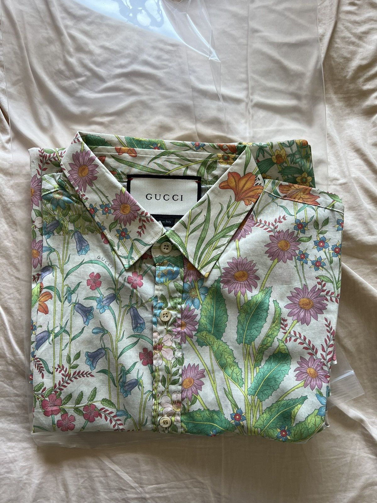 Gucci Rare-floral shirt By Alexandre Michelle Size US M / EU 48-50 / 2 - 4 Thumbnail
