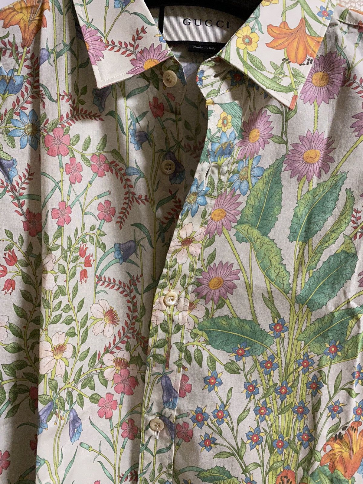 Gucci Rare-floral shirt By Alexandre Michelle Size US M / EU 48-50 / 2 - 3 Thumbnail