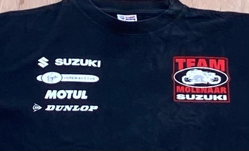 Vintage vintage Suzuki Team Molenaar ( A 23 ) Size US L / EU 52-54 / 3 - 4 Thumbnail