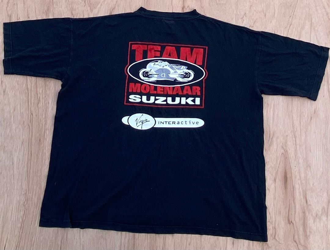 Vintage vintage Suzuki Team Molenaar ( A 23 ) Size US L / EU 52-54 / 3 - 1 Thumbnail