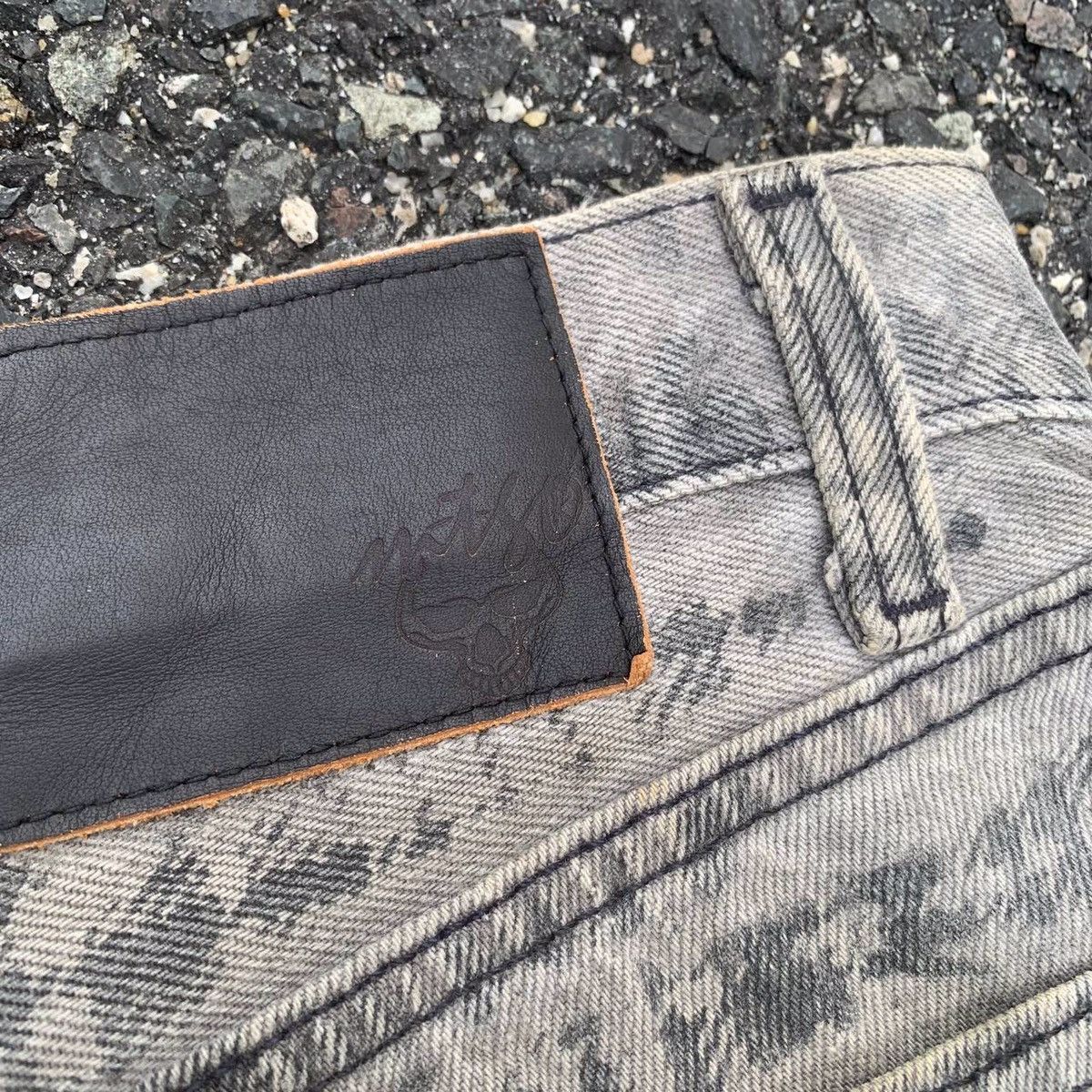 Levi's × Vintage 💥RARE! Levi’s x Montage Crowd Denim Faded Pants Art Size US 35 - 15 Thumbnail
