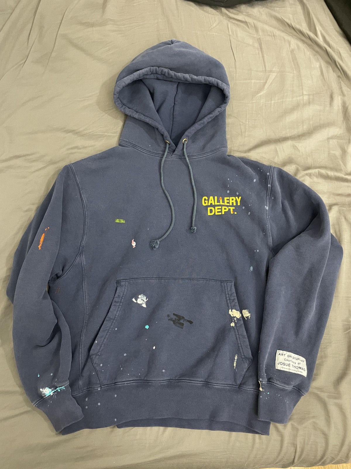 Gallery Dept Paint Splatter Hoodie NWOT