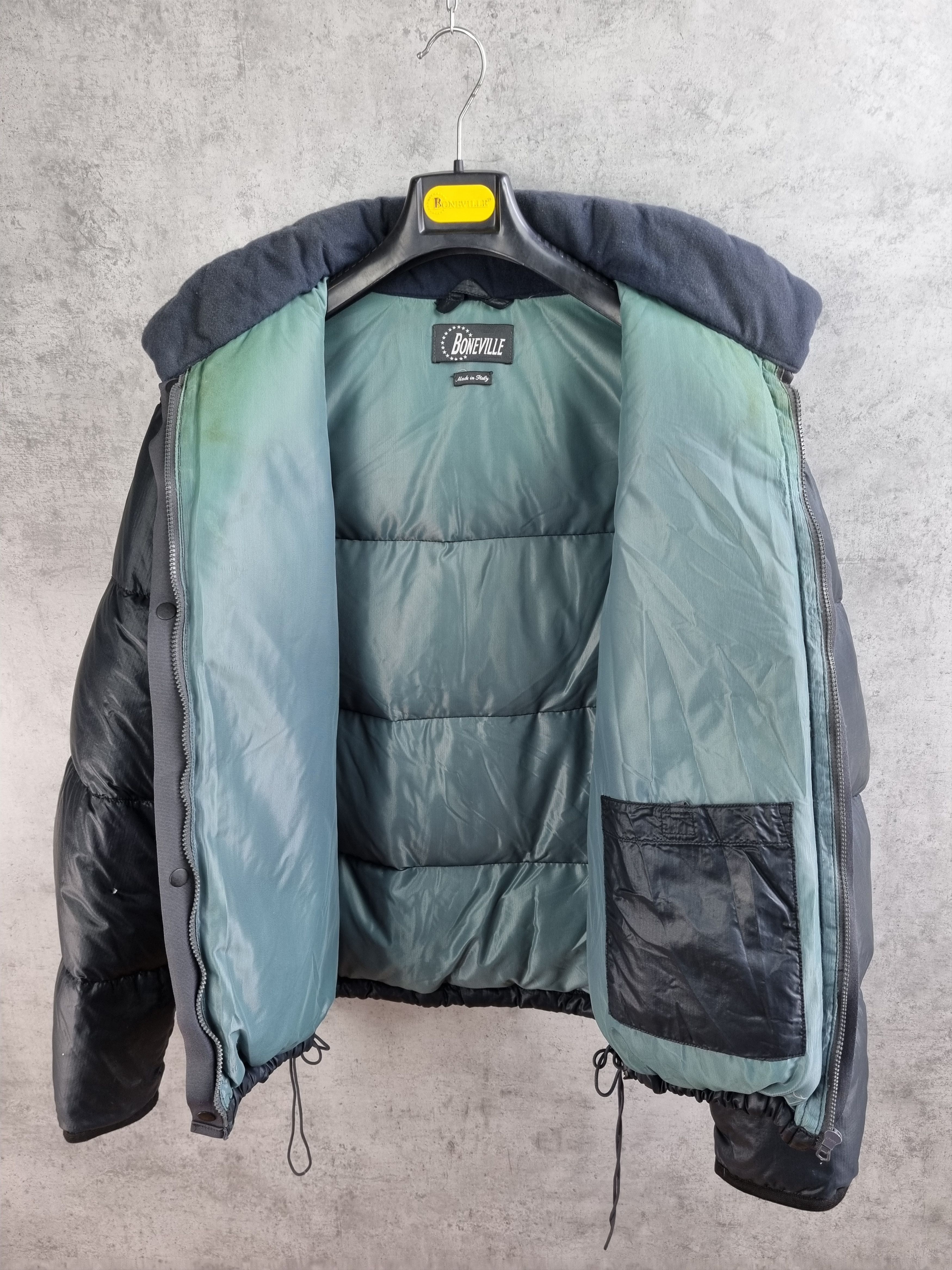 Boneville × Vintage 90s Boneville Down Puffer Jacket made in Italy Size US M / EU 48-50 / 2 - 6 Thumbnail