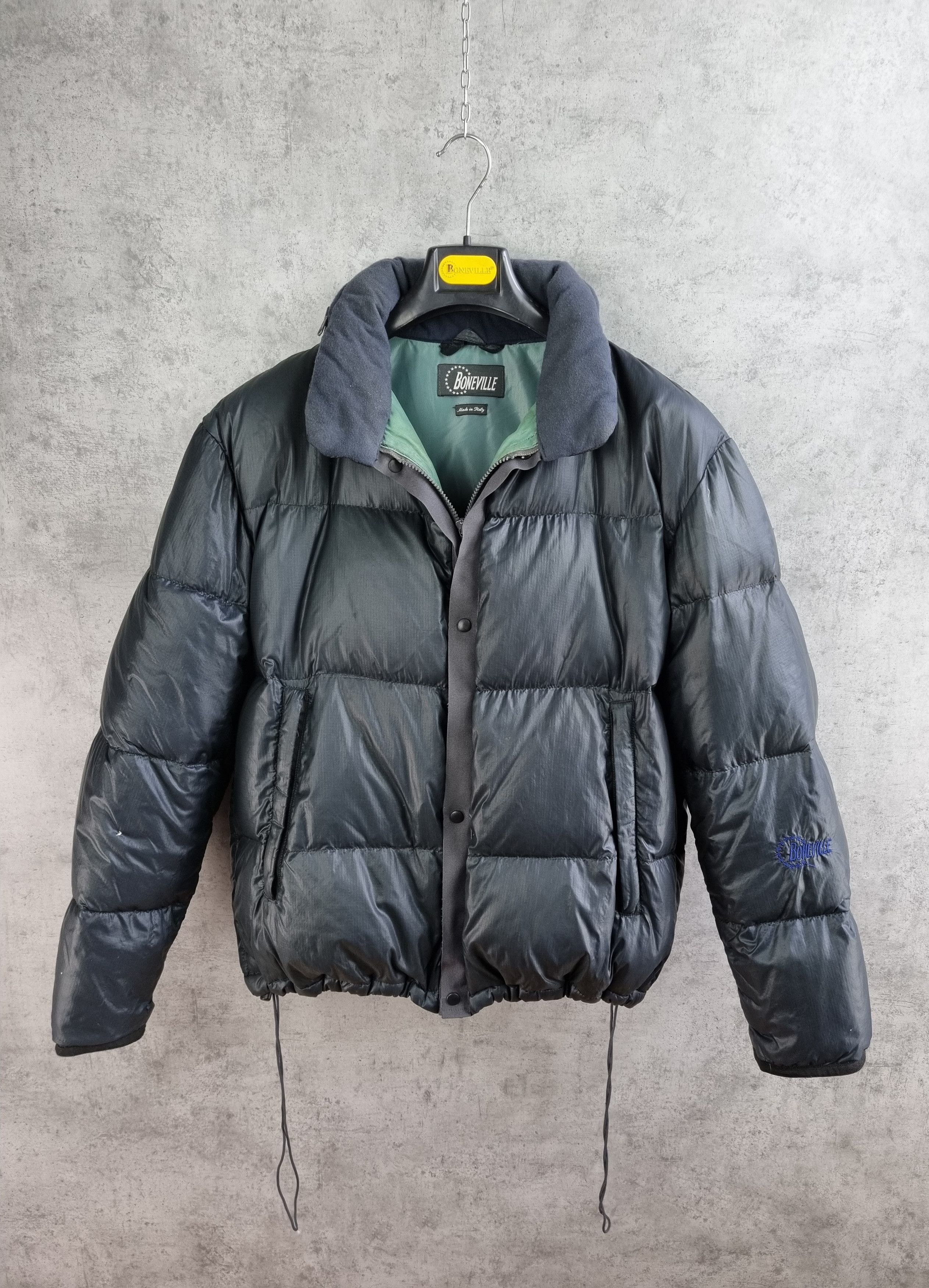 Boneville × Vintage 90s Boneville Down Puffer Jacket made in Italy Size US M / EU 48-50 / 2 - 2 Thumbnail