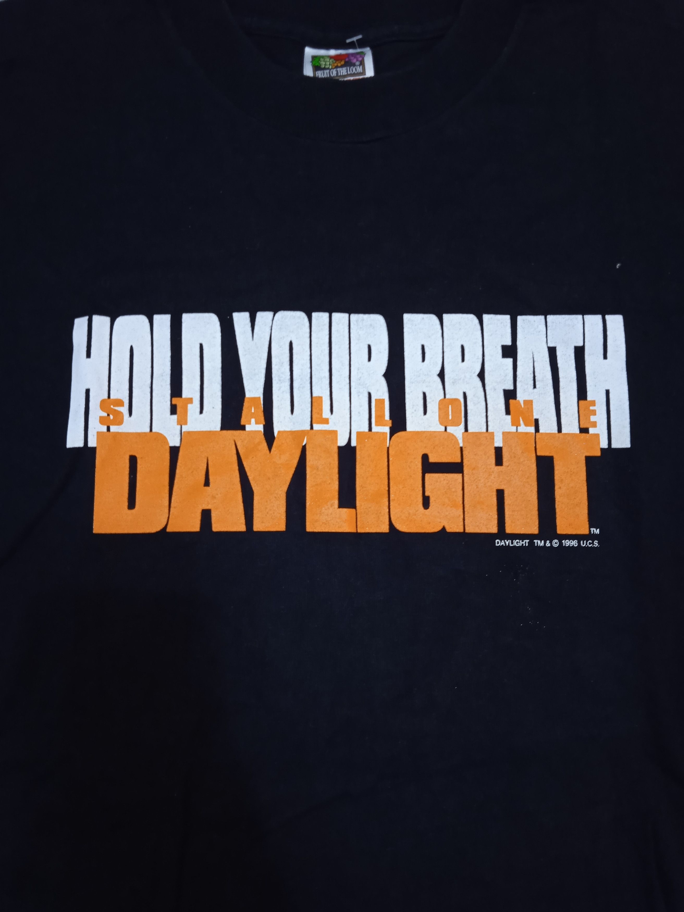 Vintage Vintage 90s Sylvester Stallone Daylight T-Shirt Movie Size US M / EU 48-50 / 2 - 3 Thumbnail